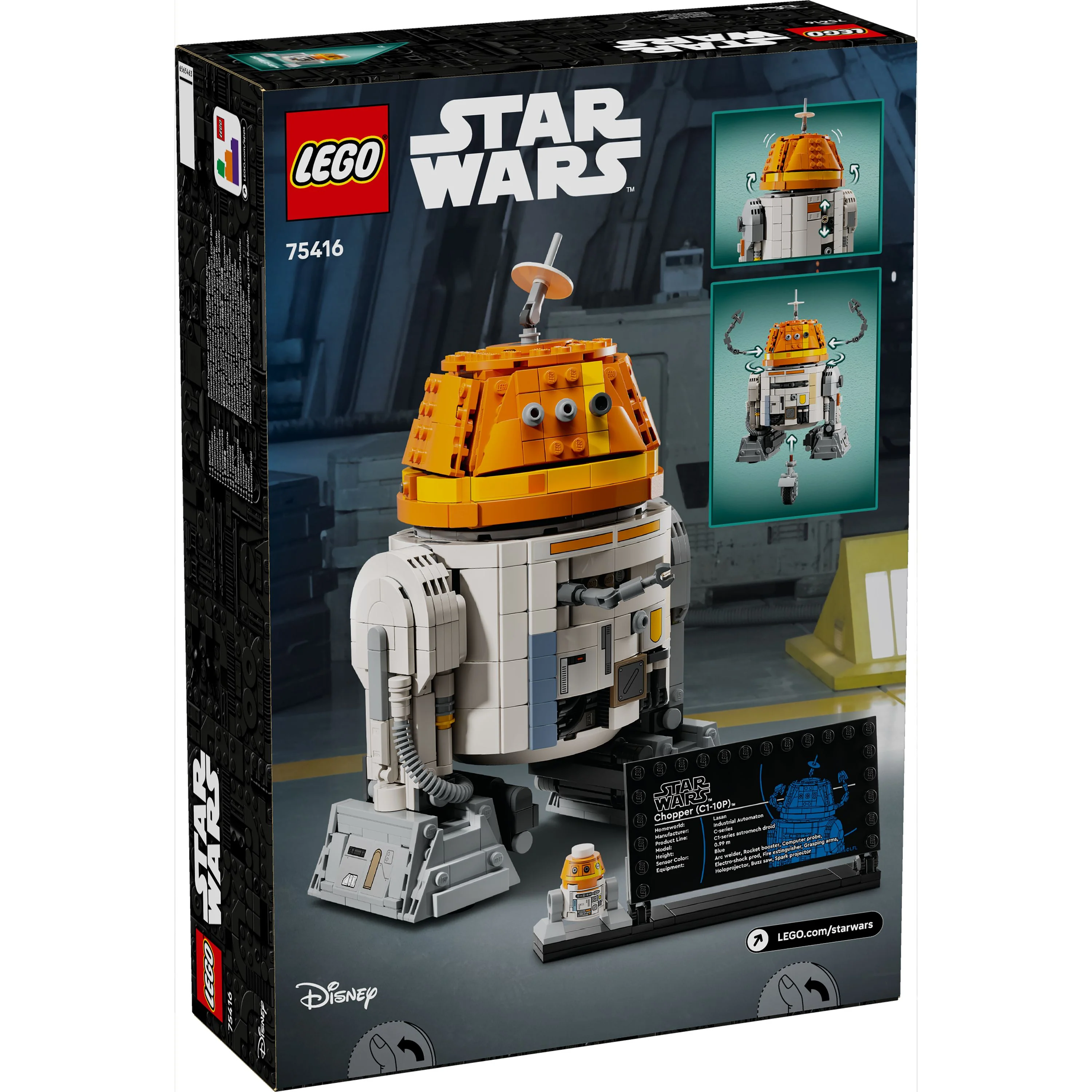 LEGO 75416 Star Wars: Ahsoka Chopper (C1-10P) Astromech Droid Set