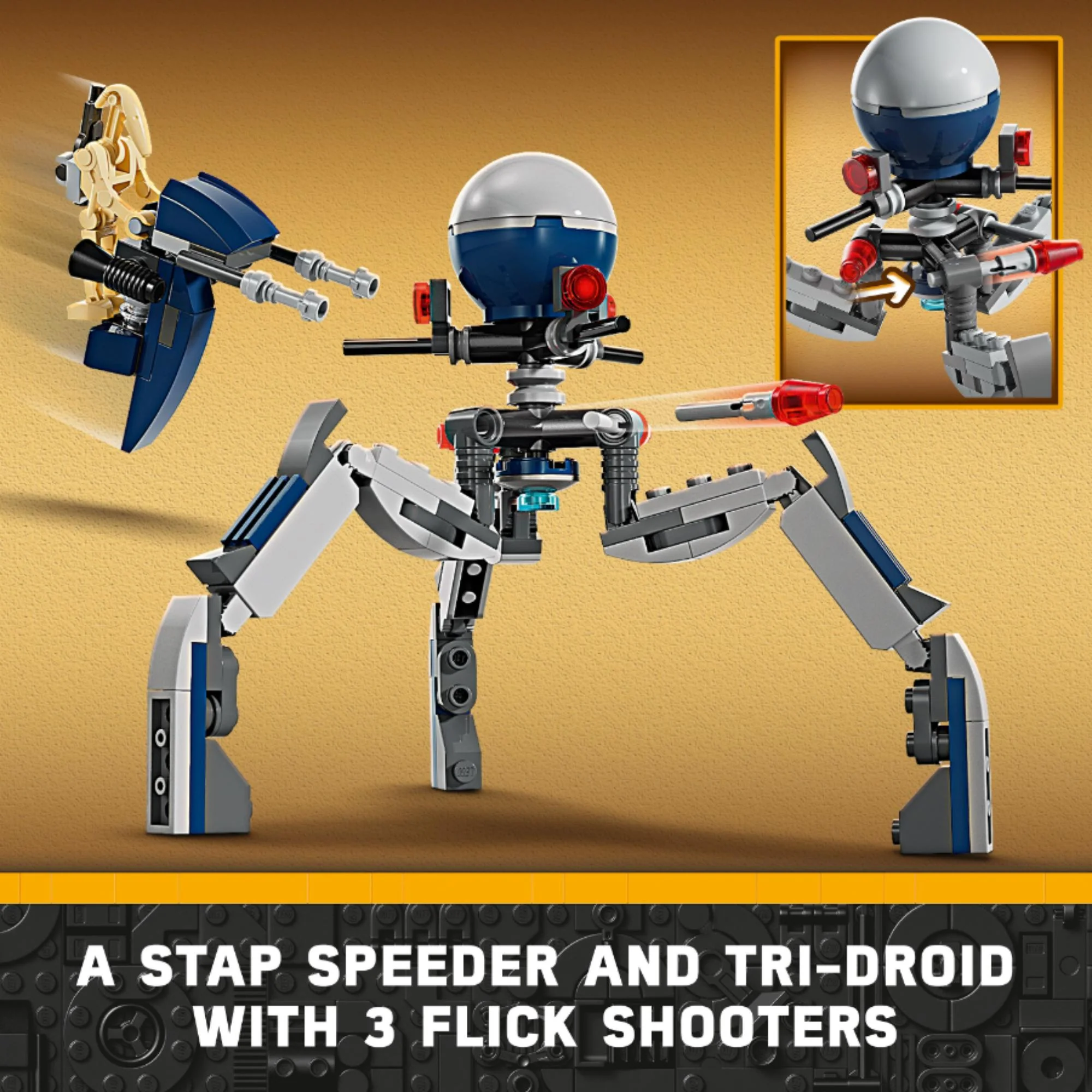 LEGO 75372 Star Wars Clone Trooper & Battle Droid Battle Pack