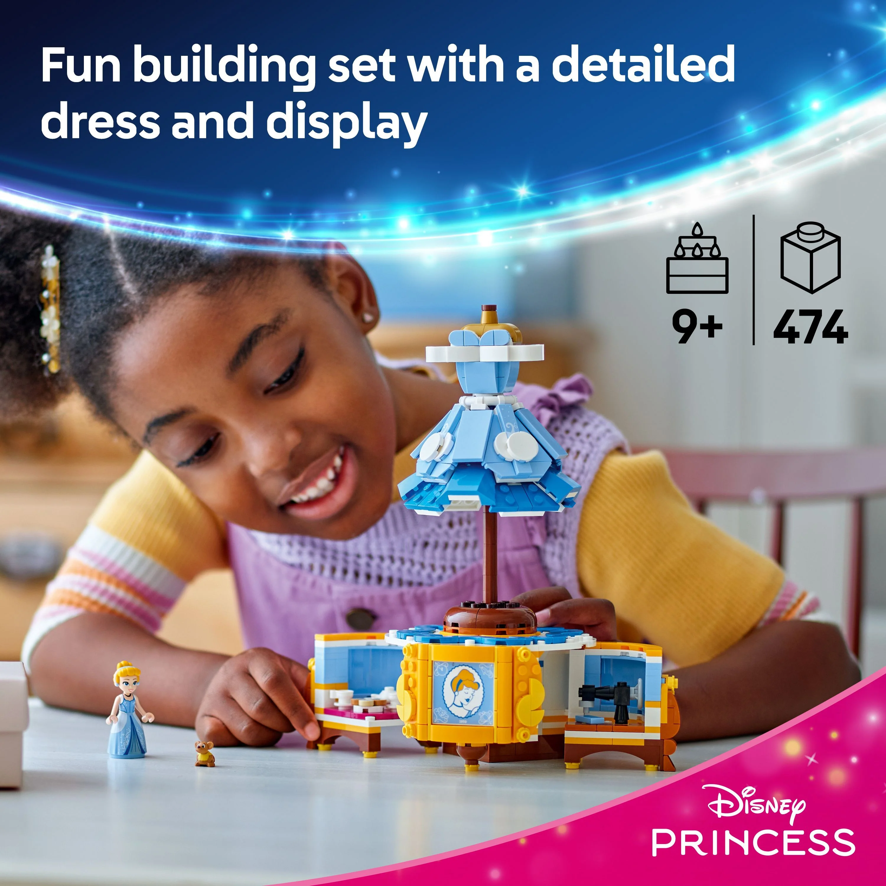 LEGO 43266 Disney Princess Cinderella's Dress