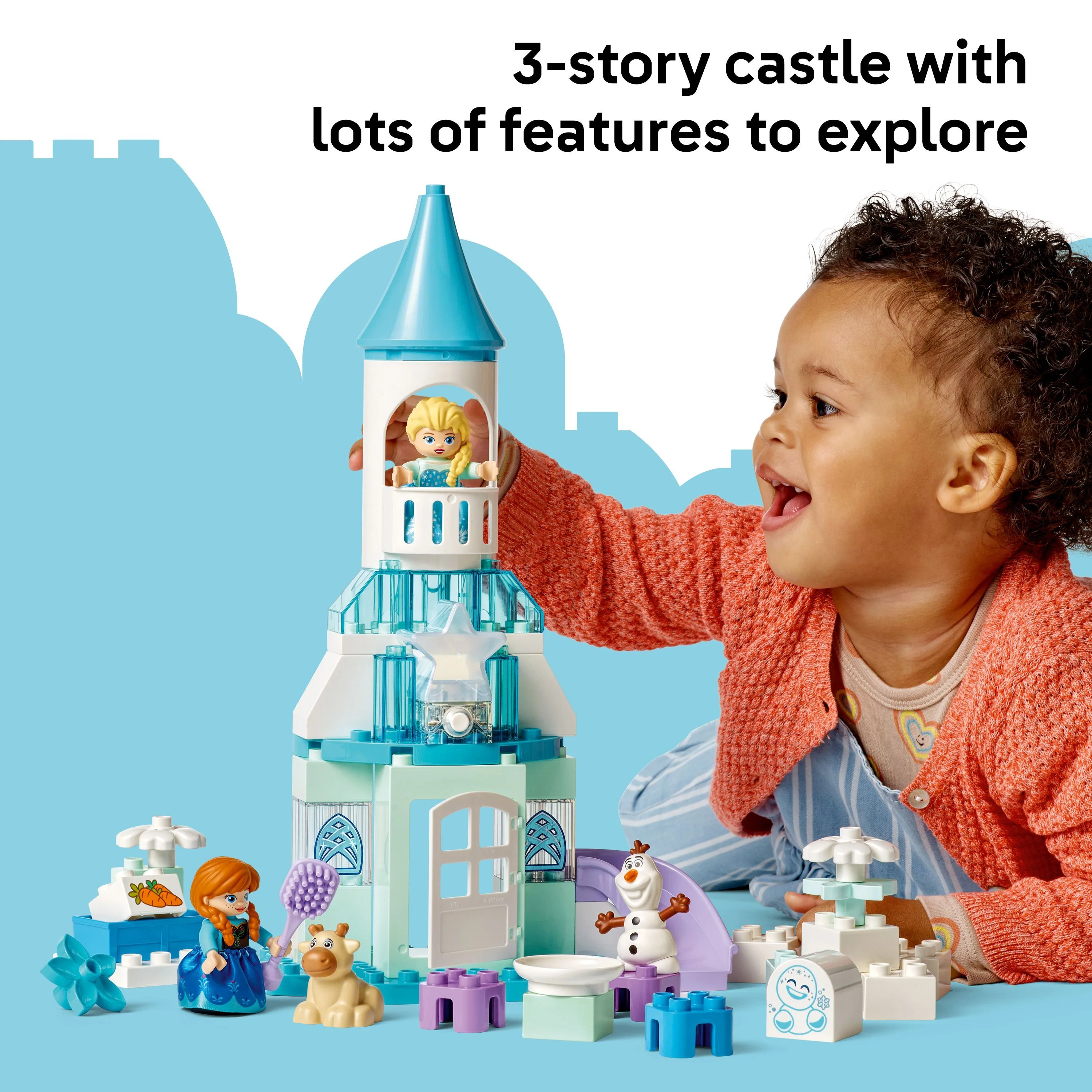 LEGO 10455 DUPLO Disney Anna and Elsa's Frozen Castle Party