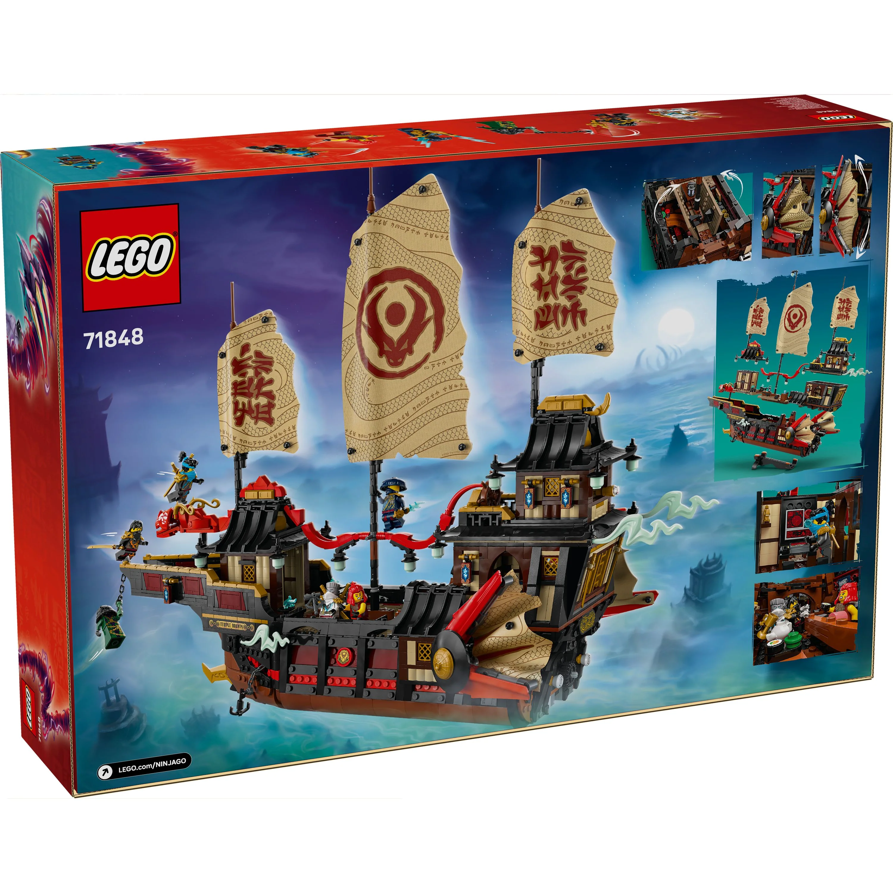 LEGO 71848 NINJAGO The Temple Bounty