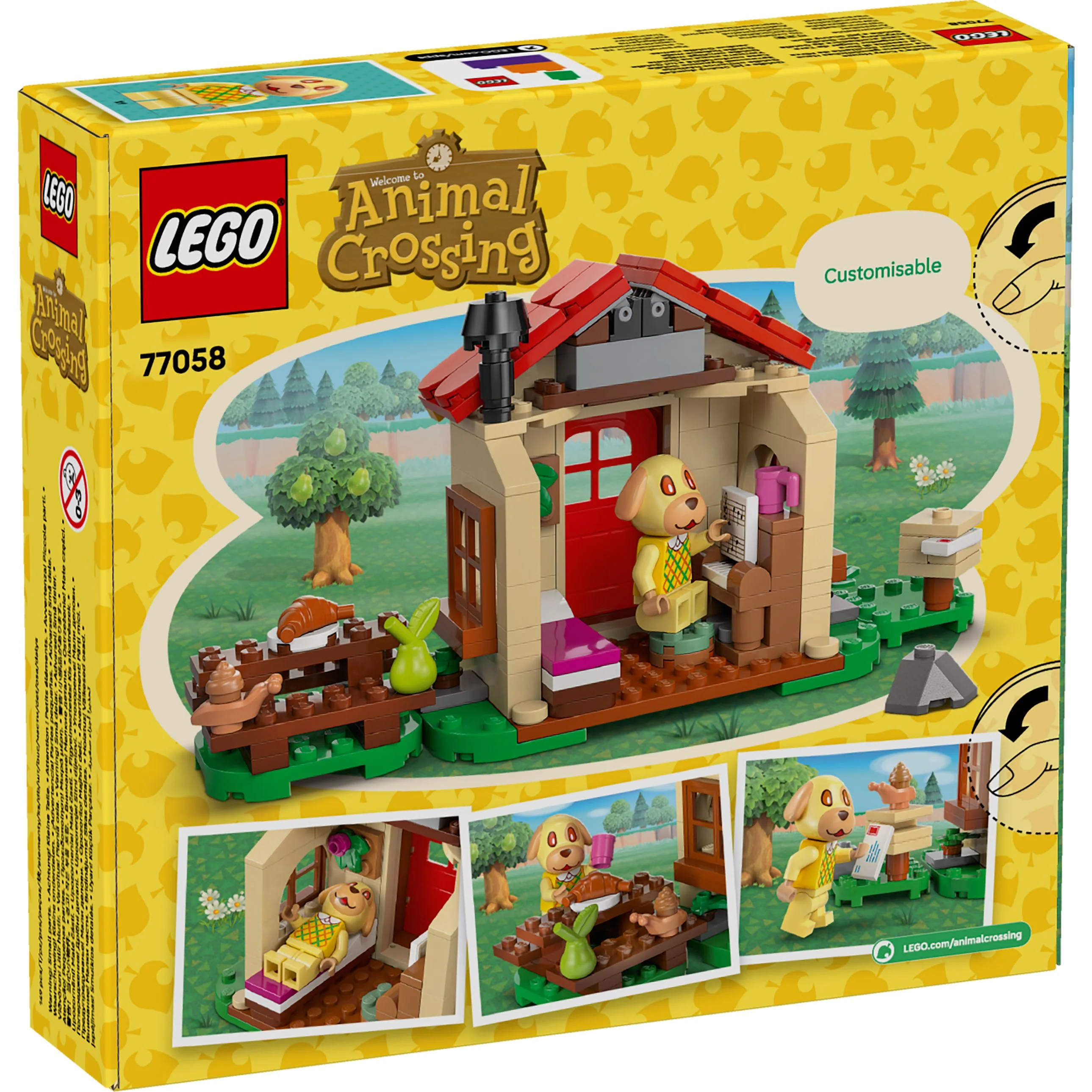 LEGO 77058 Animal Crossing Goldie's Cosy House