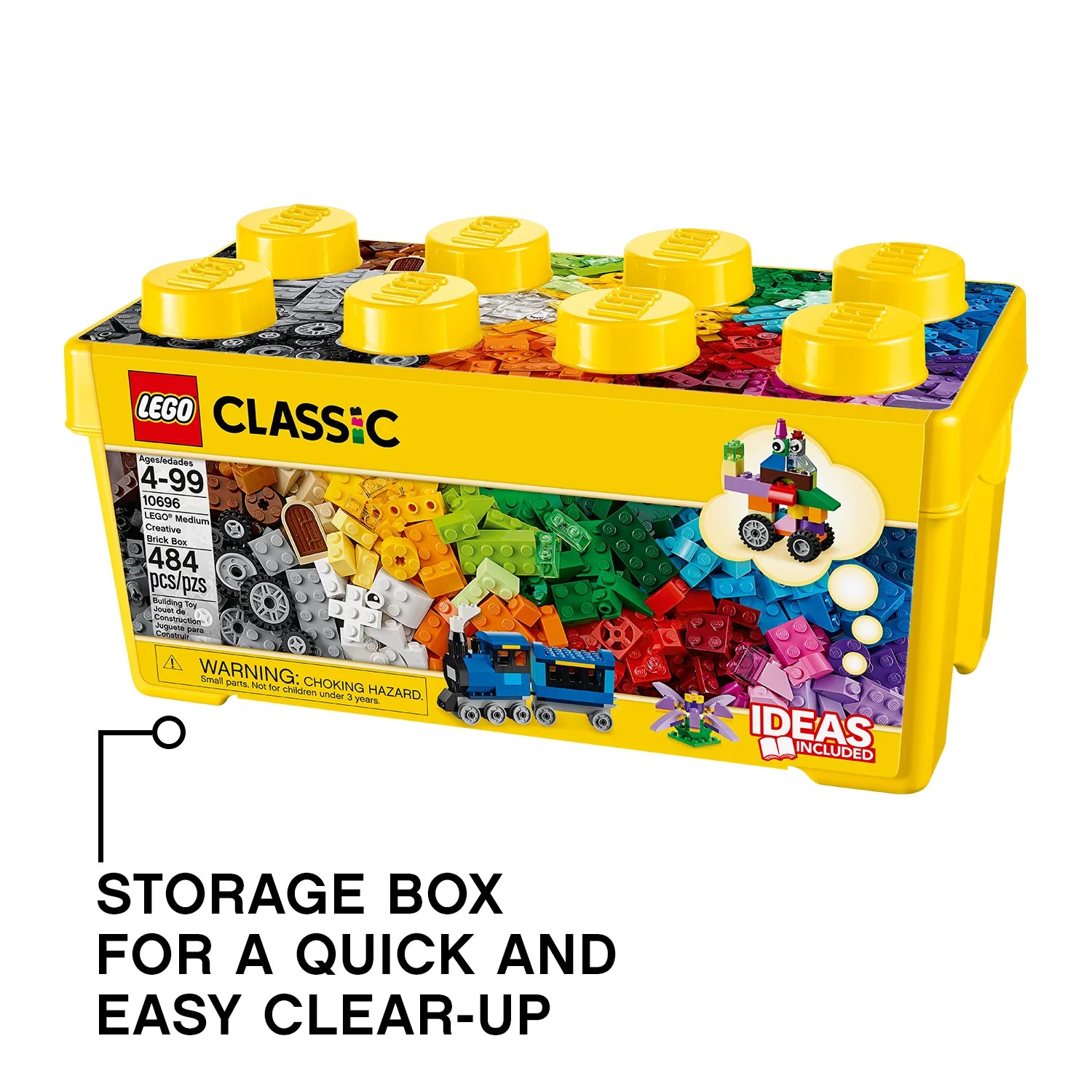 LEGO 10696 Classic Medium Creative Brick Box 484 Piece