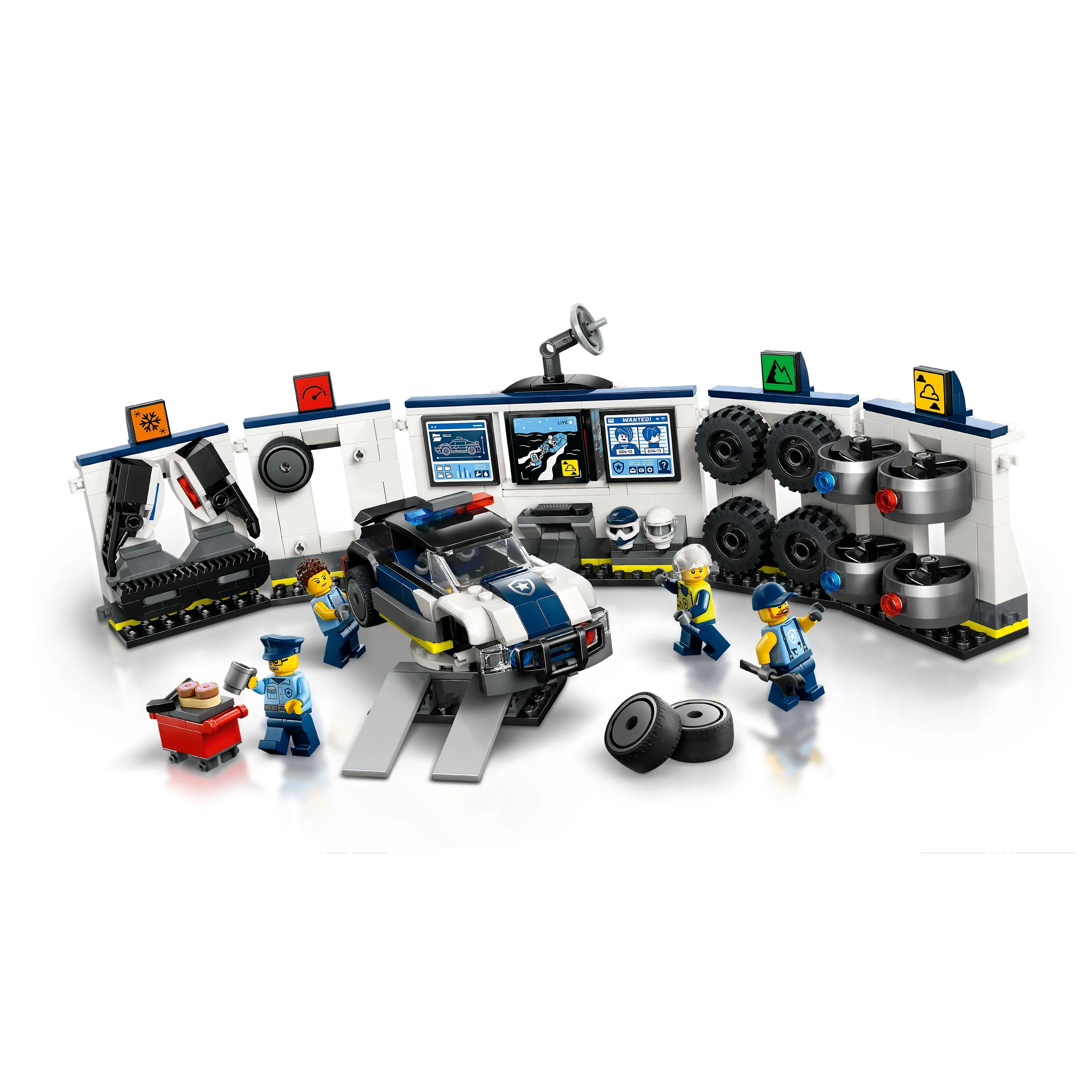 LEGO 60457 City Custom Police Car Garage