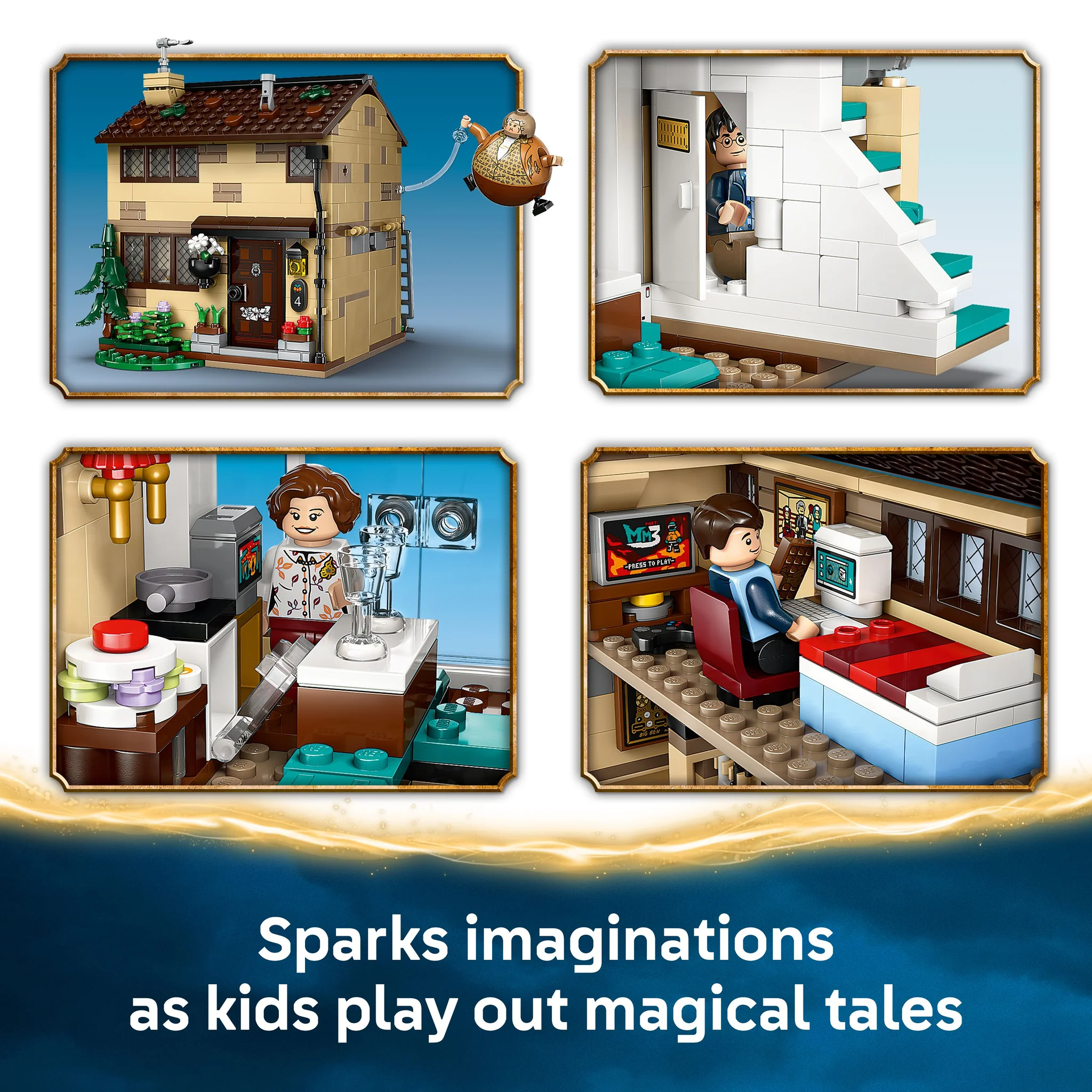 LEGO 76451 Harry Potter Privet Drive: Aunt Marge's Visit