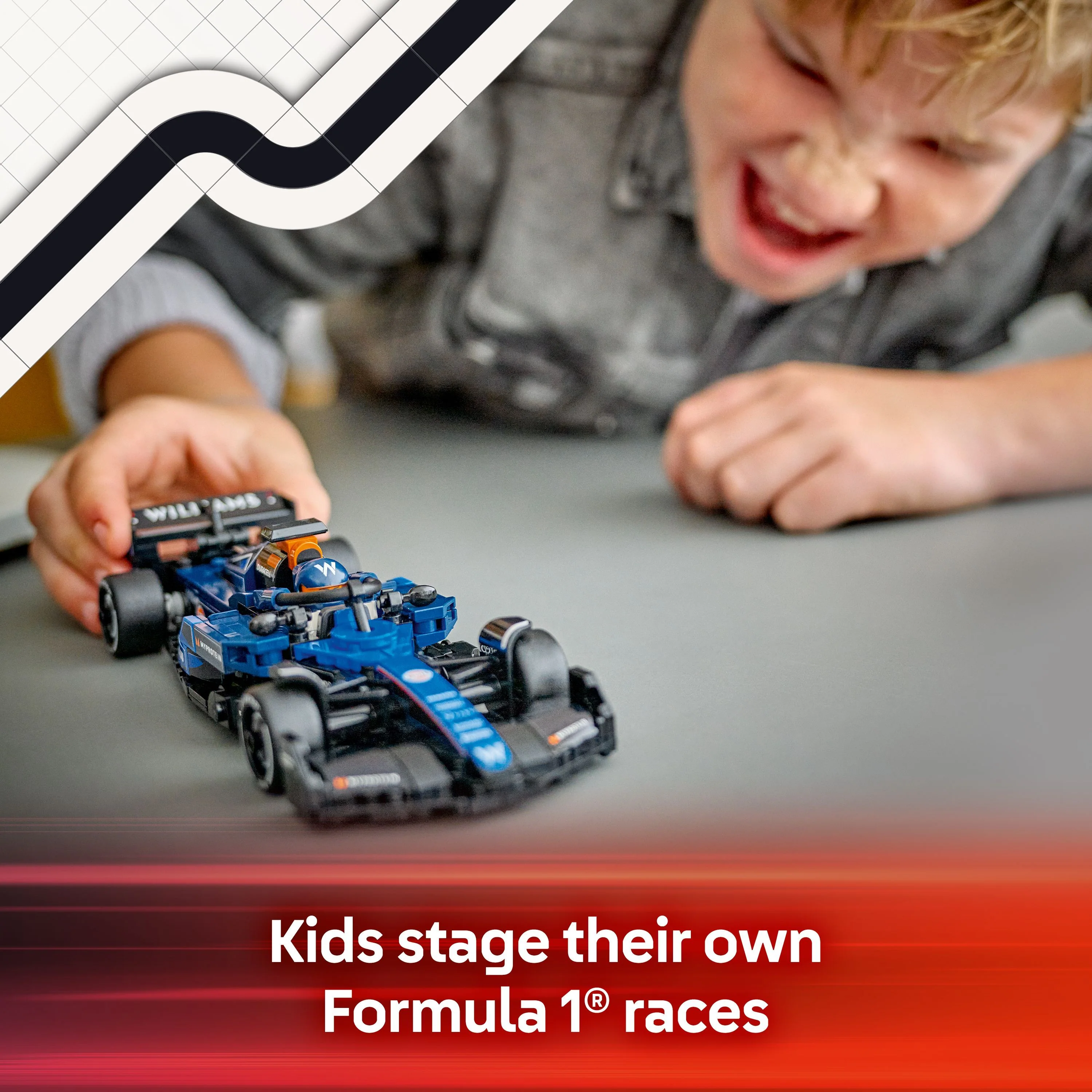 LEGO 77249 Speed Champions Williams Racing FW46 F1 Race Car