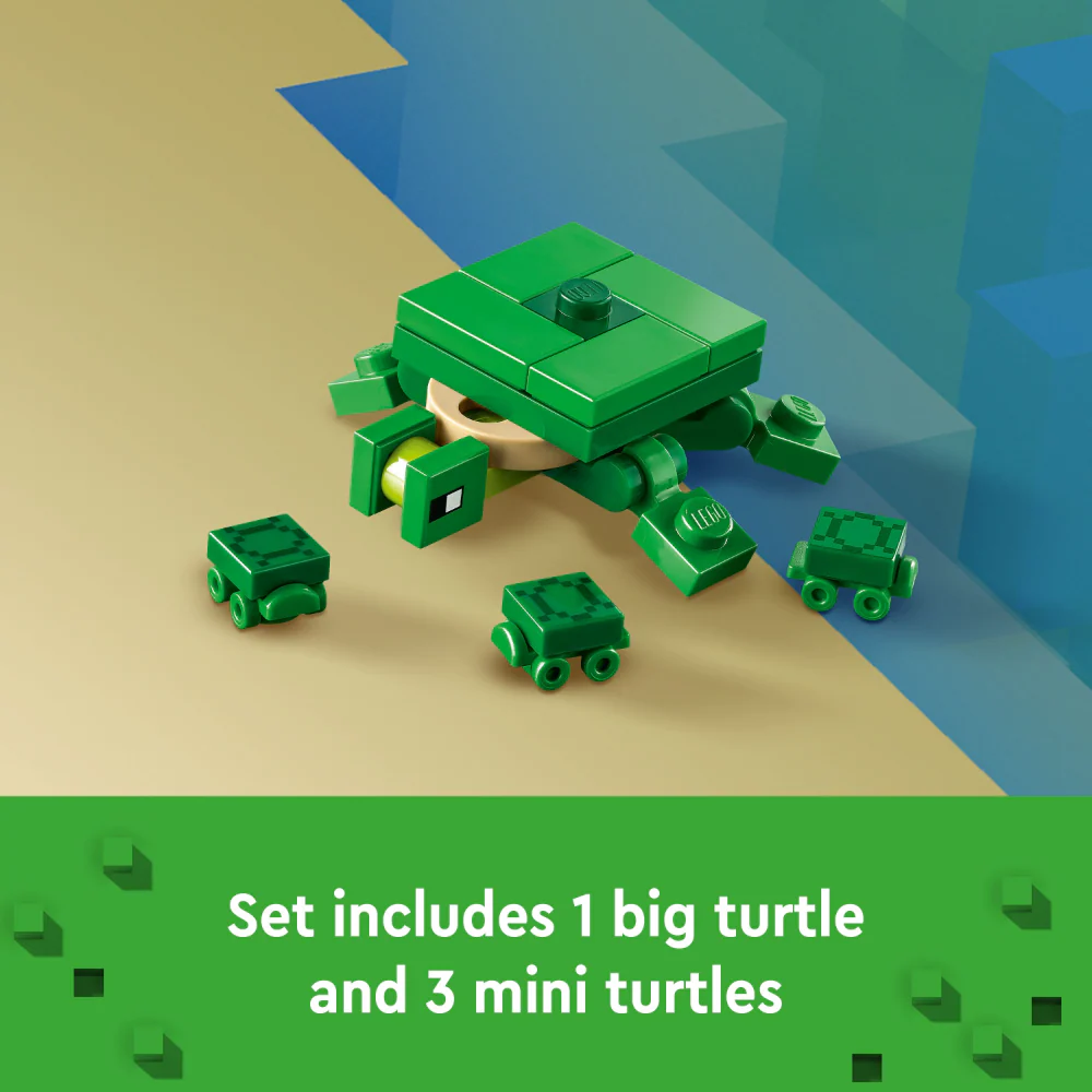LEGO 21254 Minecraft The Turtle Beach House