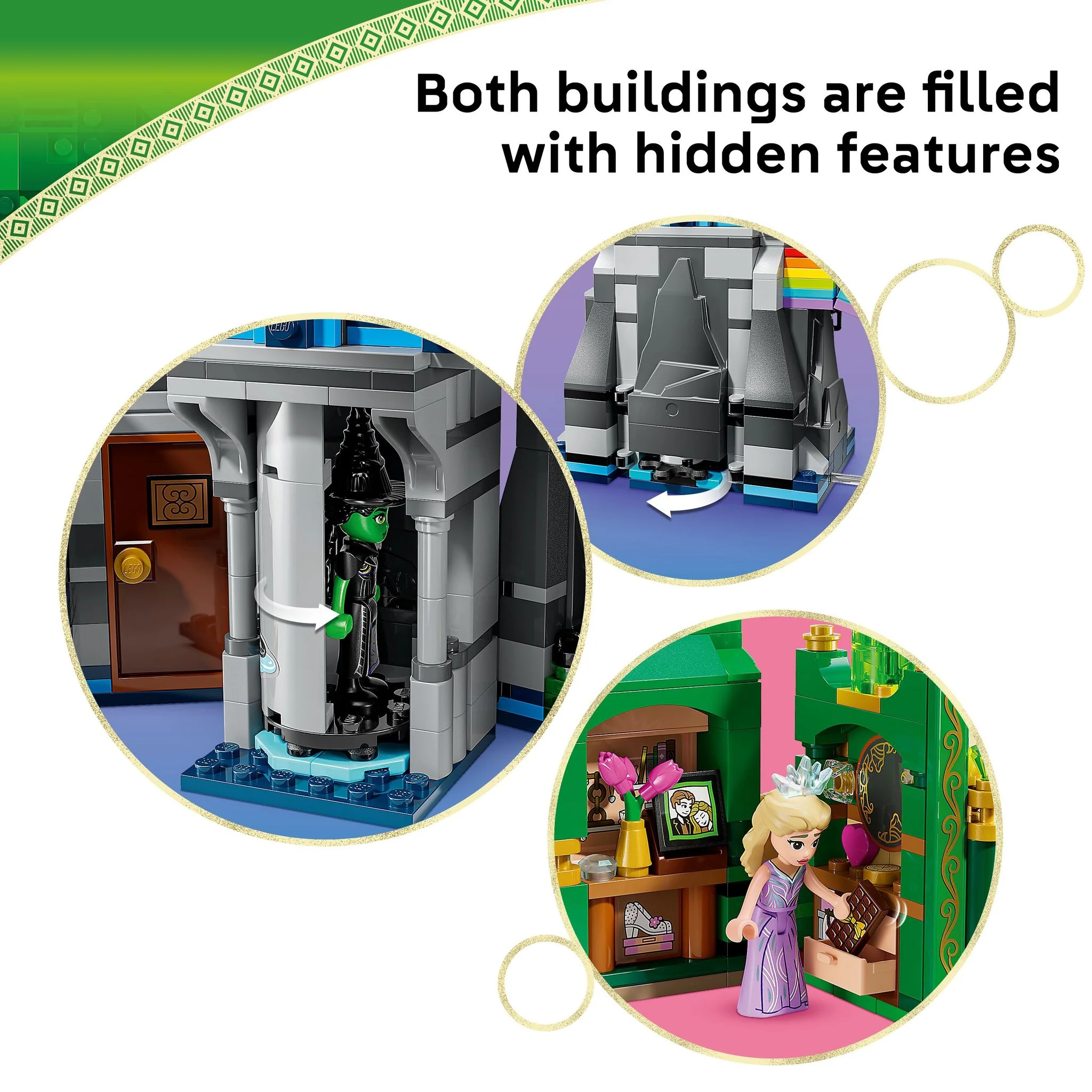 LEGO 75689 Wicked Emerald City & Kiamo Ko Castle