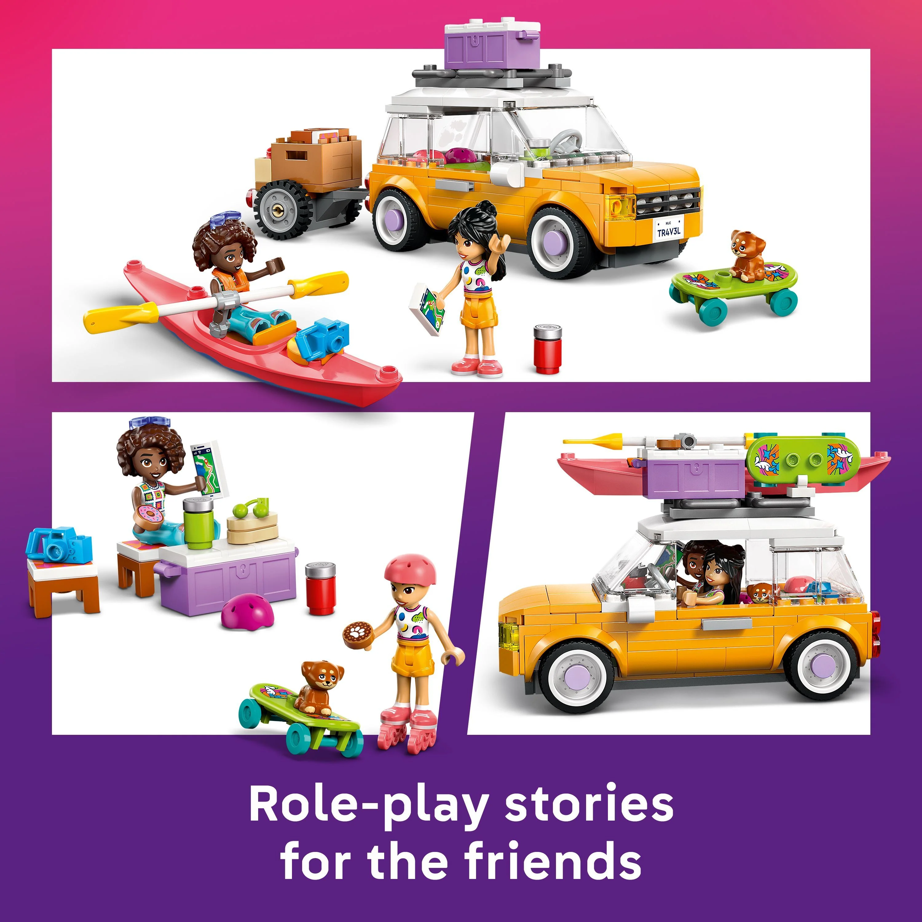 LEGO 42659 Friends Friendship Road-Trip Travel Car
