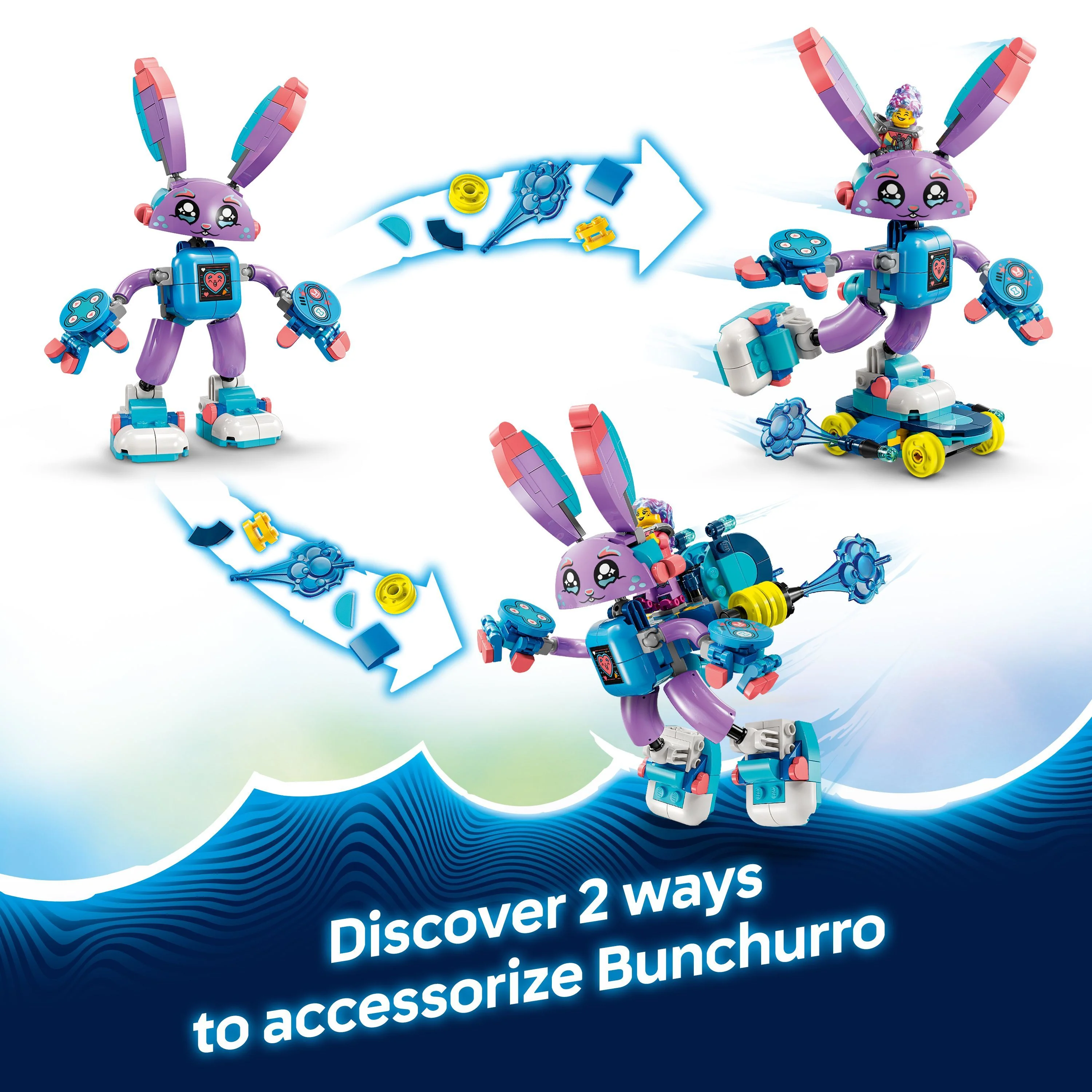 LEGO 71490 DREAMZzz Izzie and Bunchurro the Gaming Bunny
