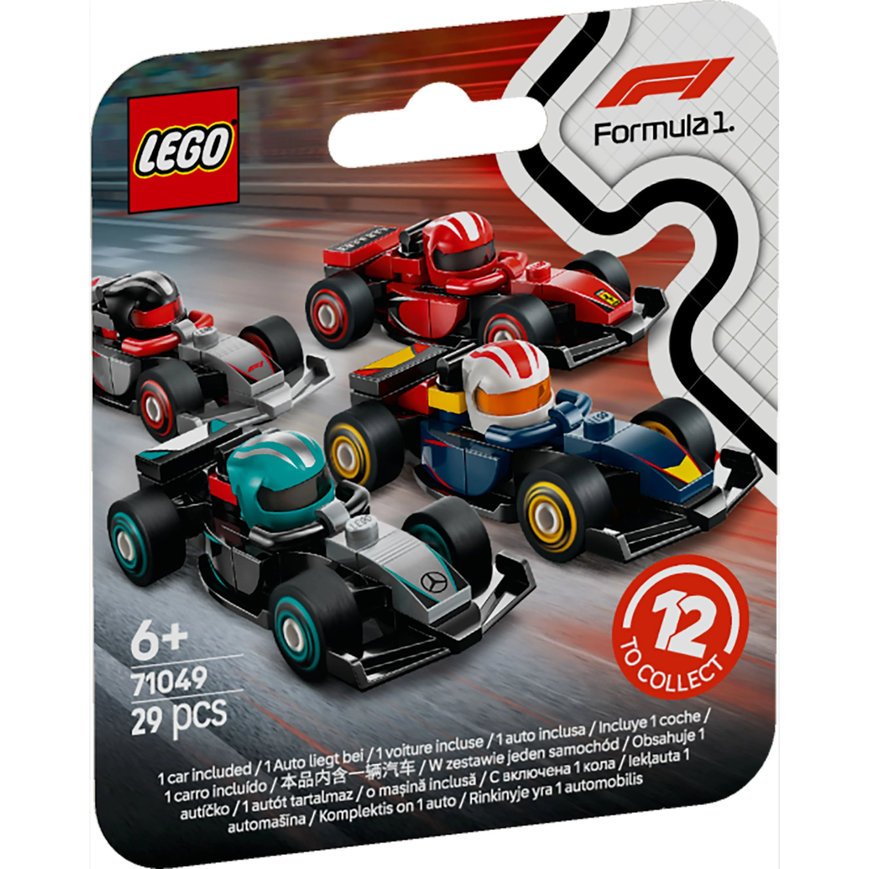 LEGO 71049 F1 Collectible Race Cars