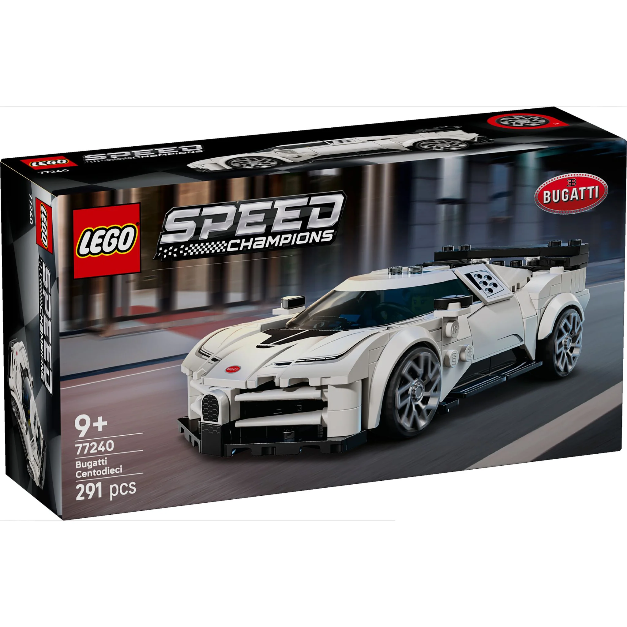 LEGO 77240 Speed Champions Bugatti Centodieci Hyper Sports Car