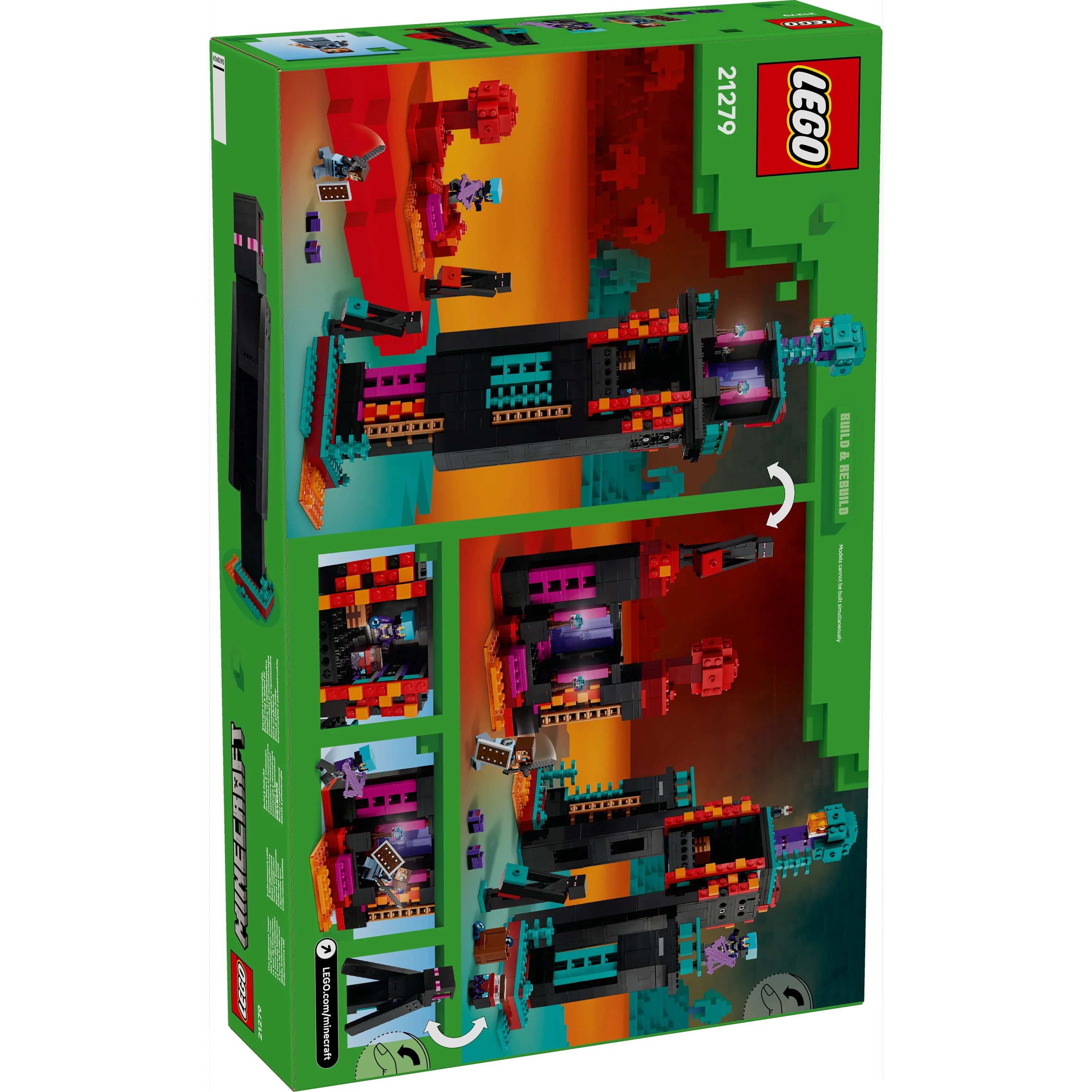 LEGO 21279 Minecraft The Enderman Tower