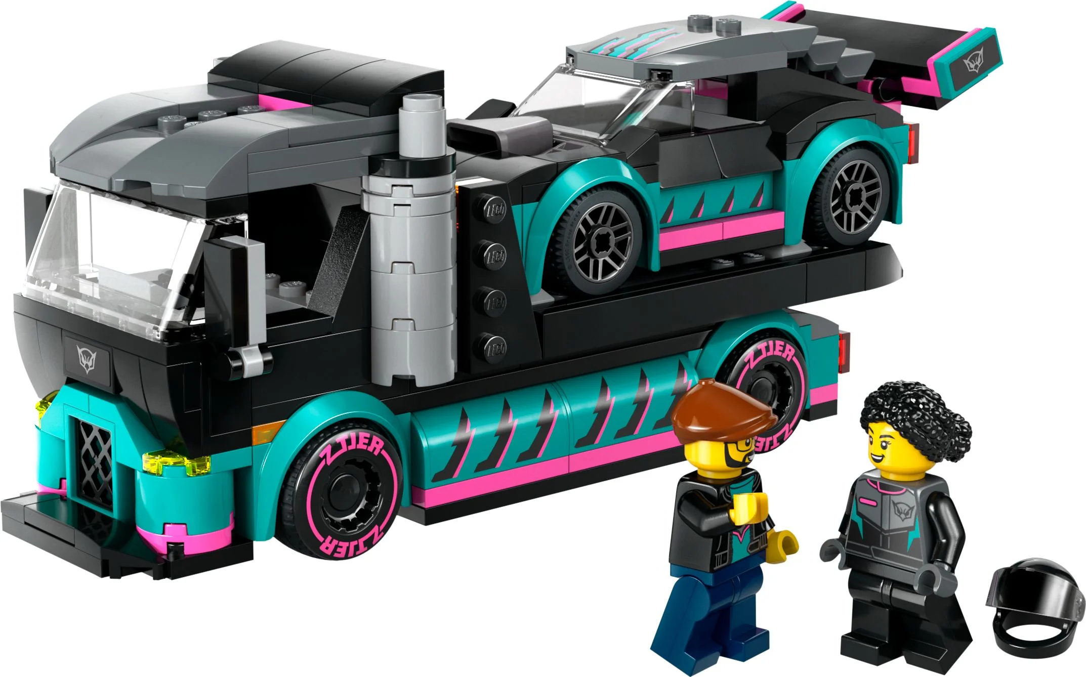 LEGO 60406 City Race Car And Car Carrier Truck