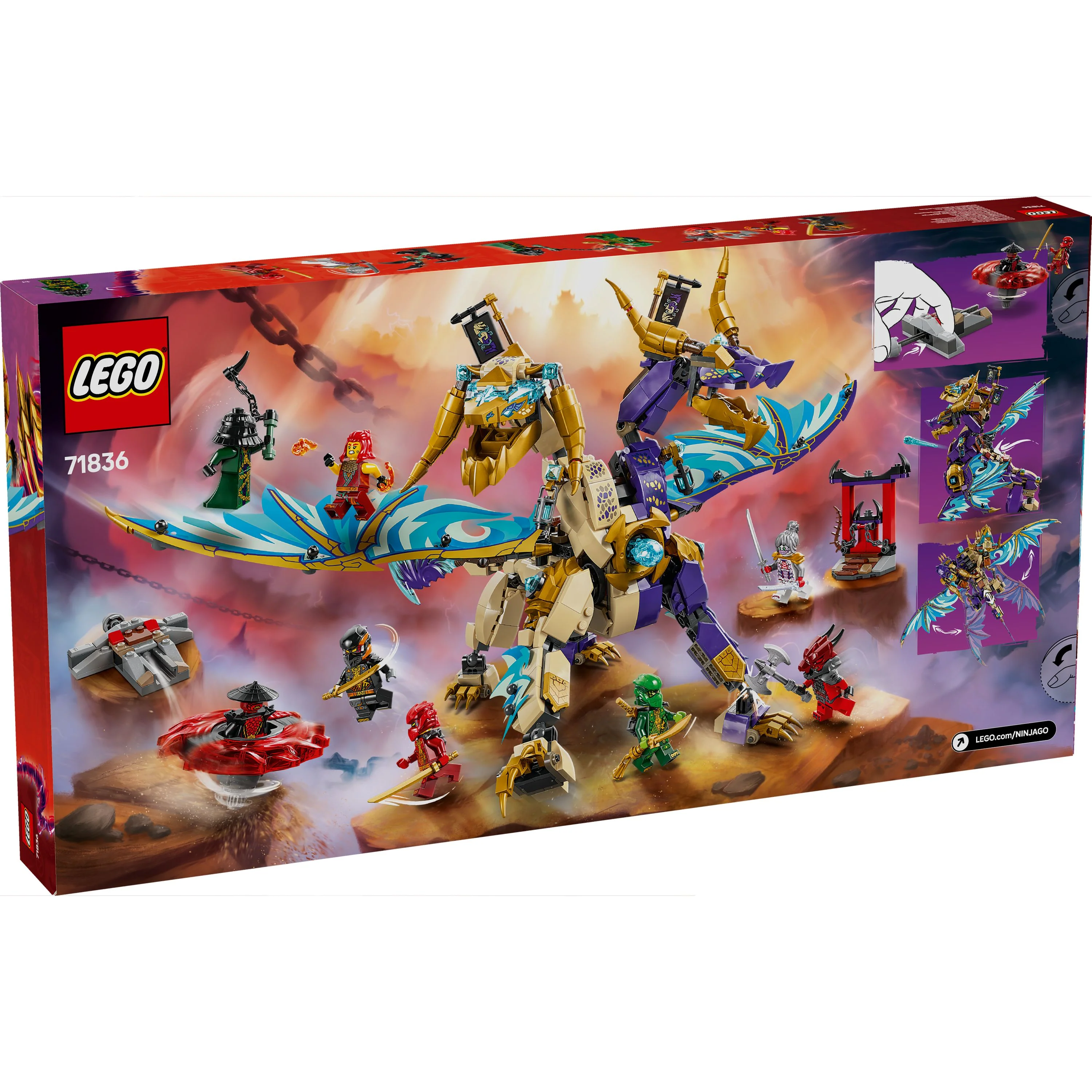LEGO 71836 NINJAGO Arc Dragon Of Focus