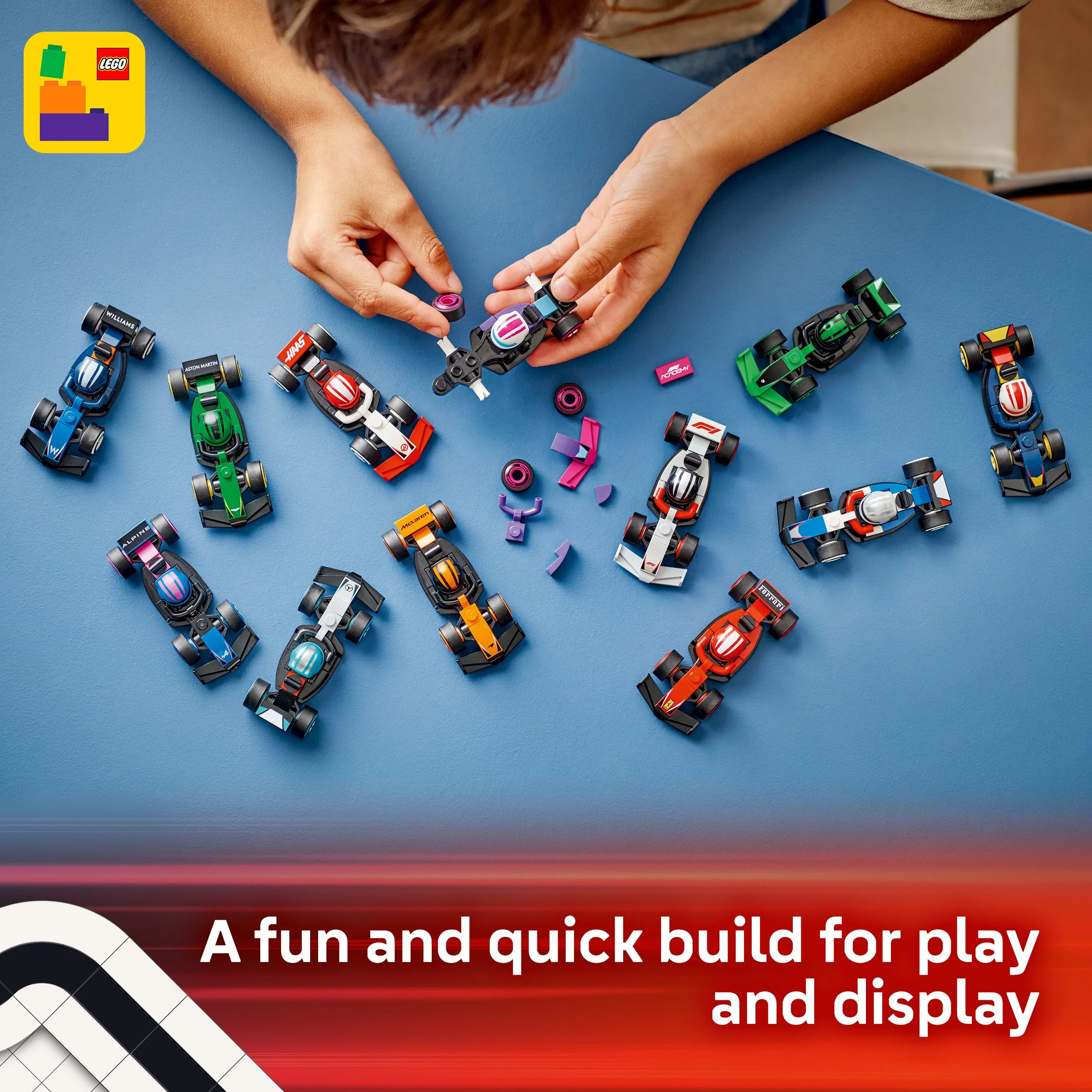 LEGO 71049 F1 Collectible Race Cars