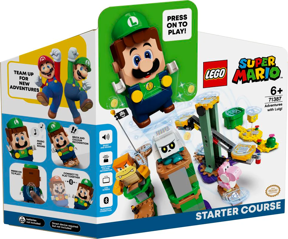 LEGO 71387 Super Mario Adventures With Luigi Starter Course