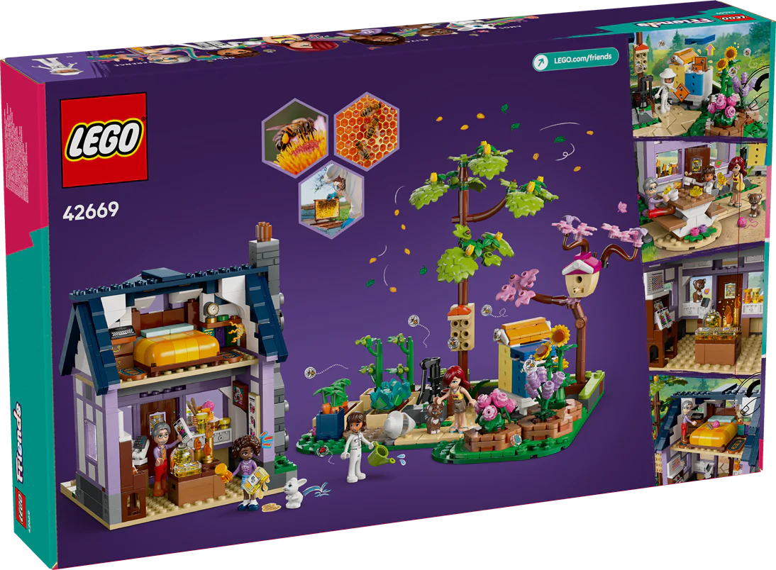 LEGO 42669 Friends Beekeepers' House and Flower Garden