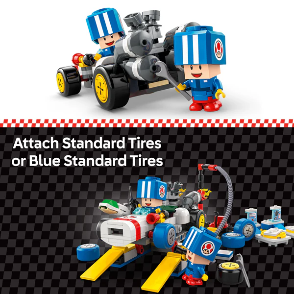 LEGO 72035 Super Mario Mario Kart – Toad's Garage