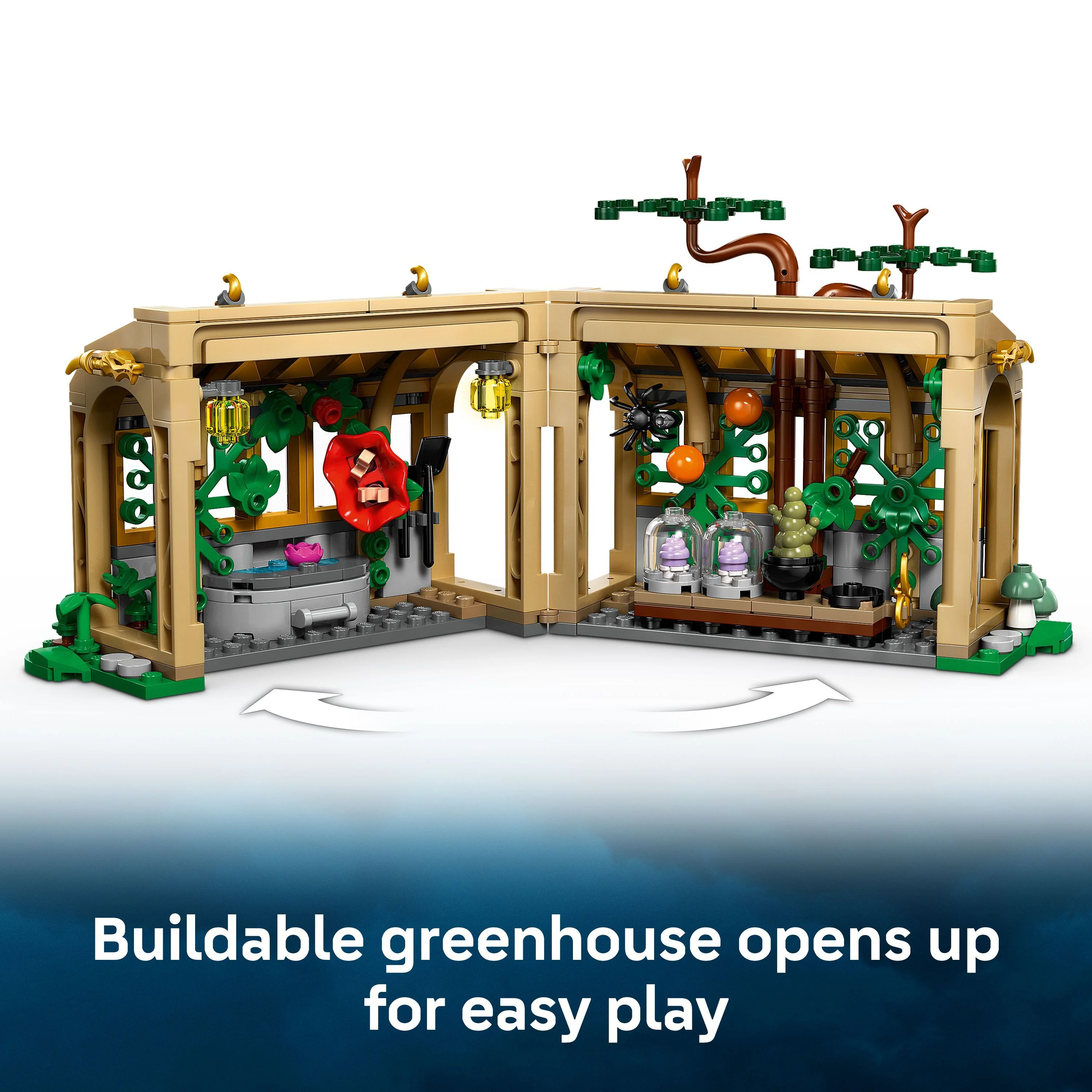 LEGO 76445 Harry Potter Hogwarts Castle: Herbology Class