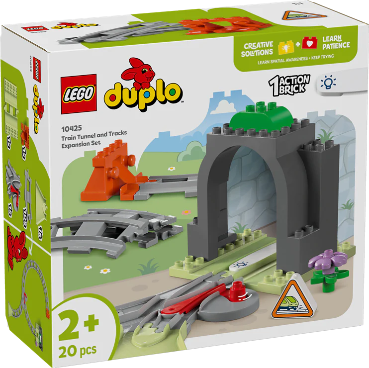 LEGO 10425 DUPLO Trains Train Tunnel And Tracks Expansion Set