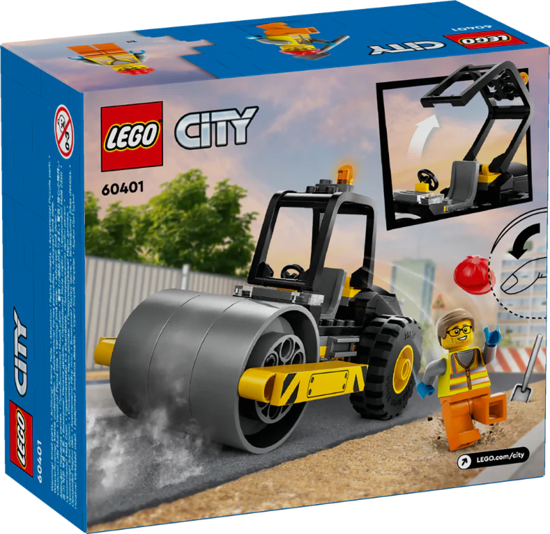 LEGO 60401 City Construction Steamroller
