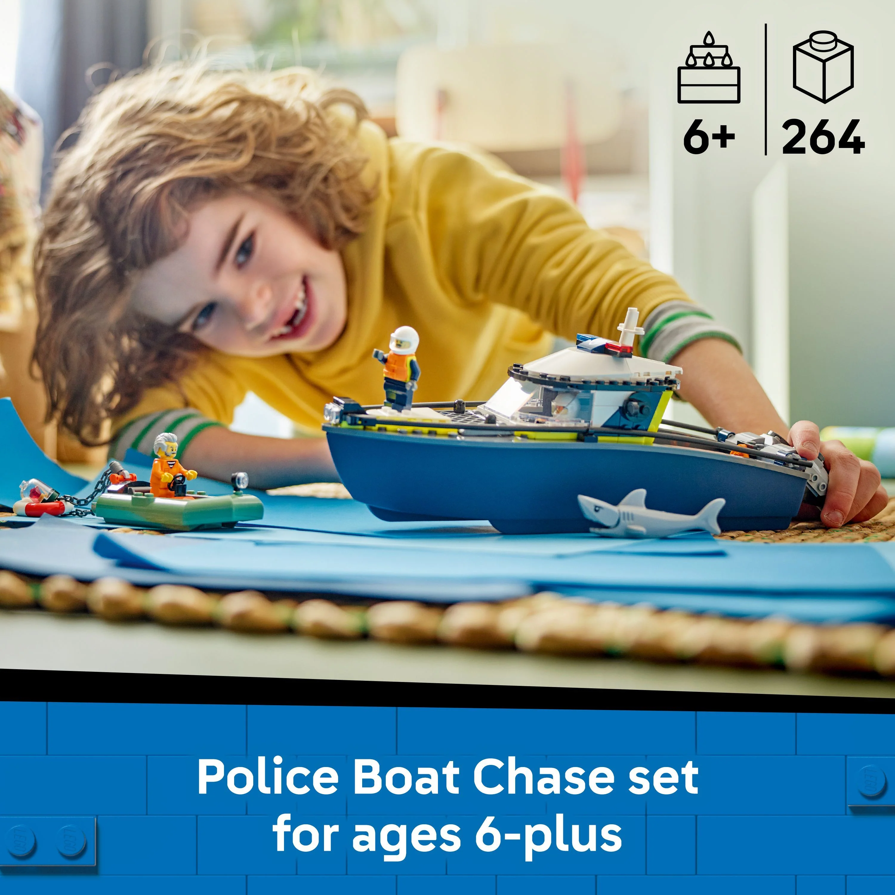 LEGO 60456 City Police Boat Chase