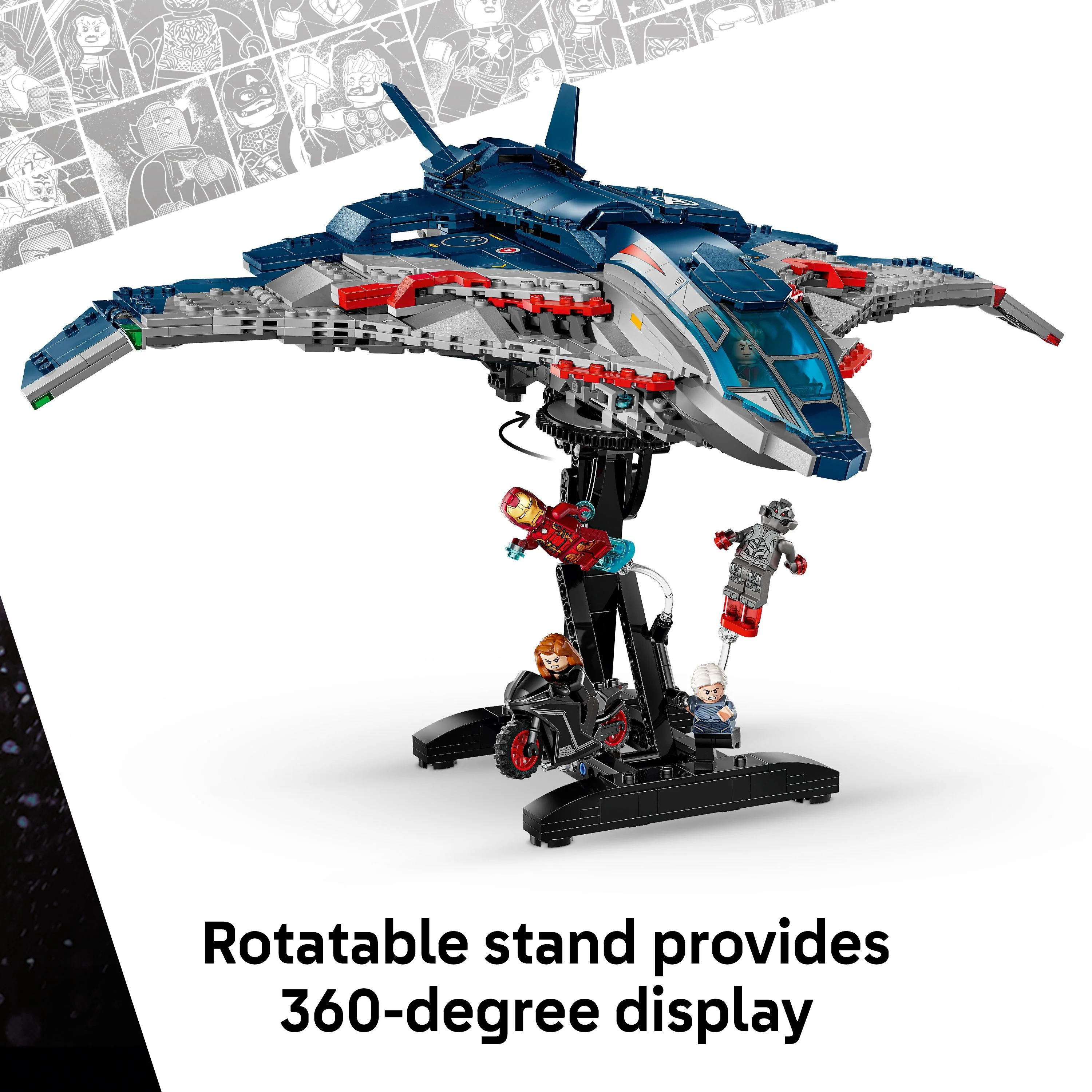 LEGO 76325 Marvel Avengers: Age of Ultron Quinjet