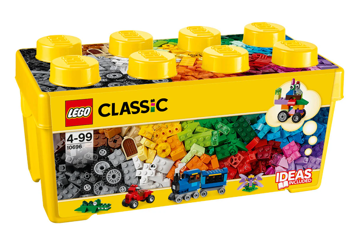 LEGO 10696 Classic Medium Creative Brick Box 484 Piece