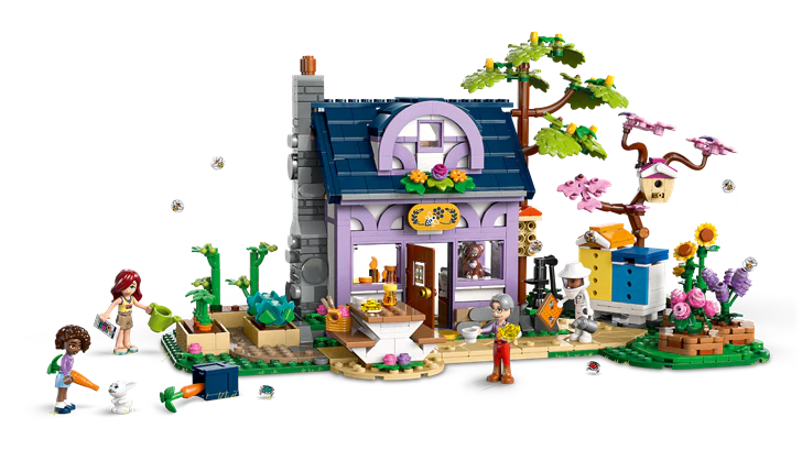 LEGO 42669 Friends Beekeepers' House and Flower Garden