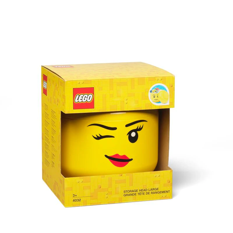 LEGO Storage Head Large Winky