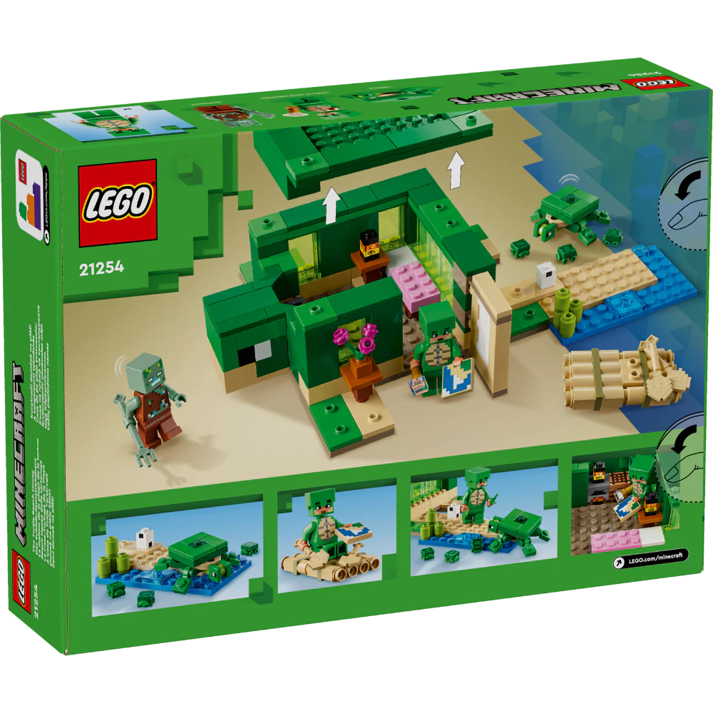 LEGO 21254 Minecraft The Turtle Beach House