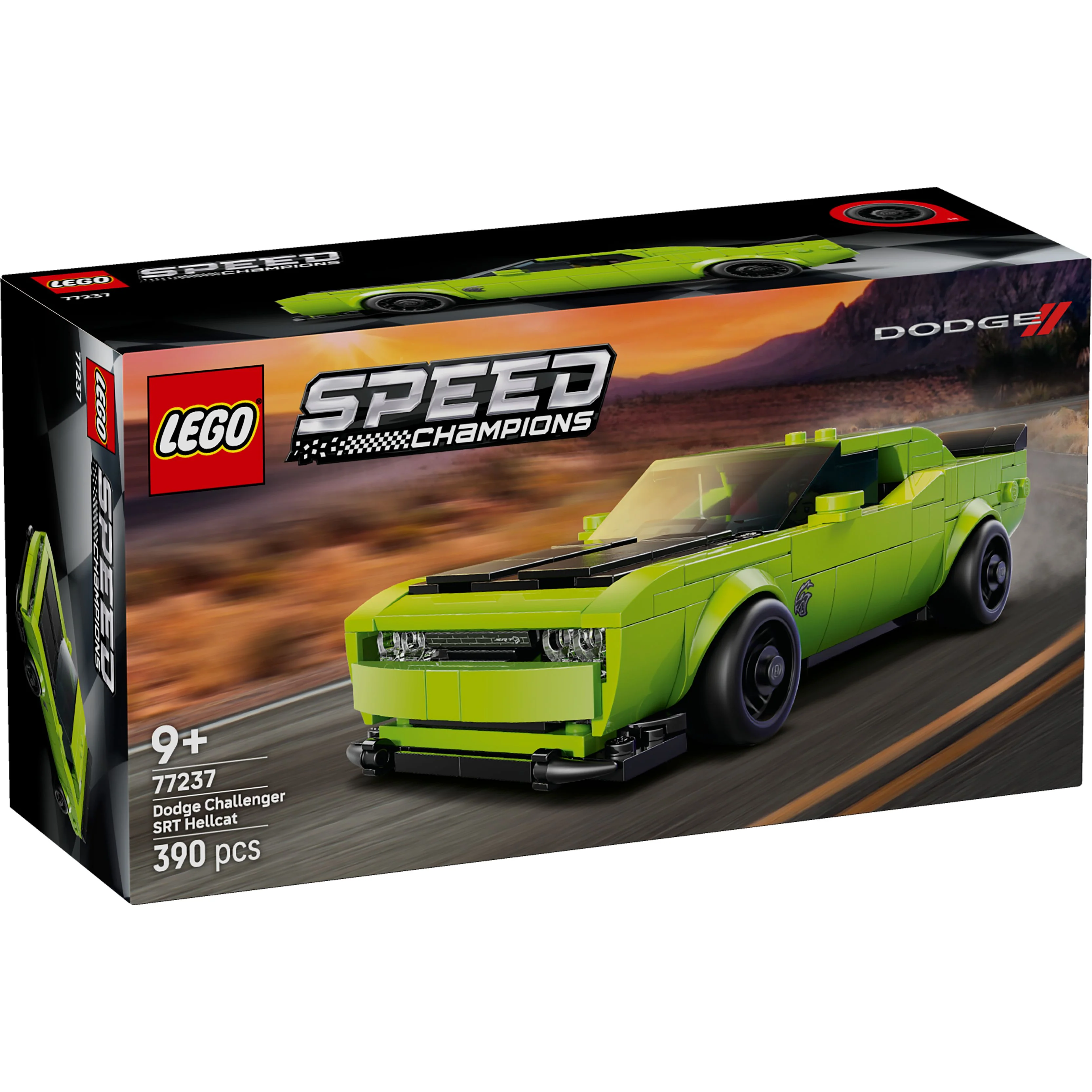 LEGO 77237 Speed Champions Dodge Challenger SRT Hellcat Sports Car