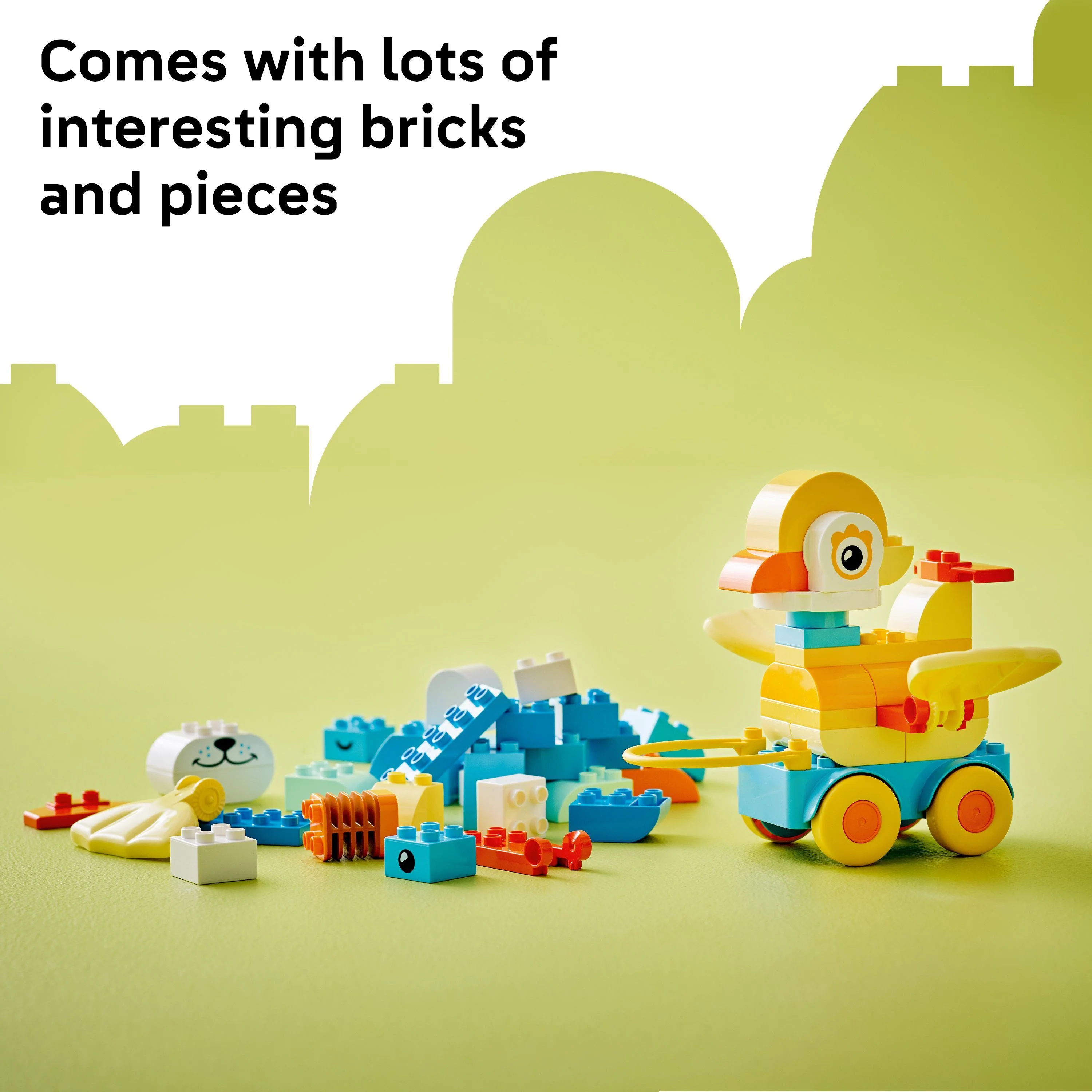 LEGO 10448 DUPLO Town 3in1 Animals on Wheels