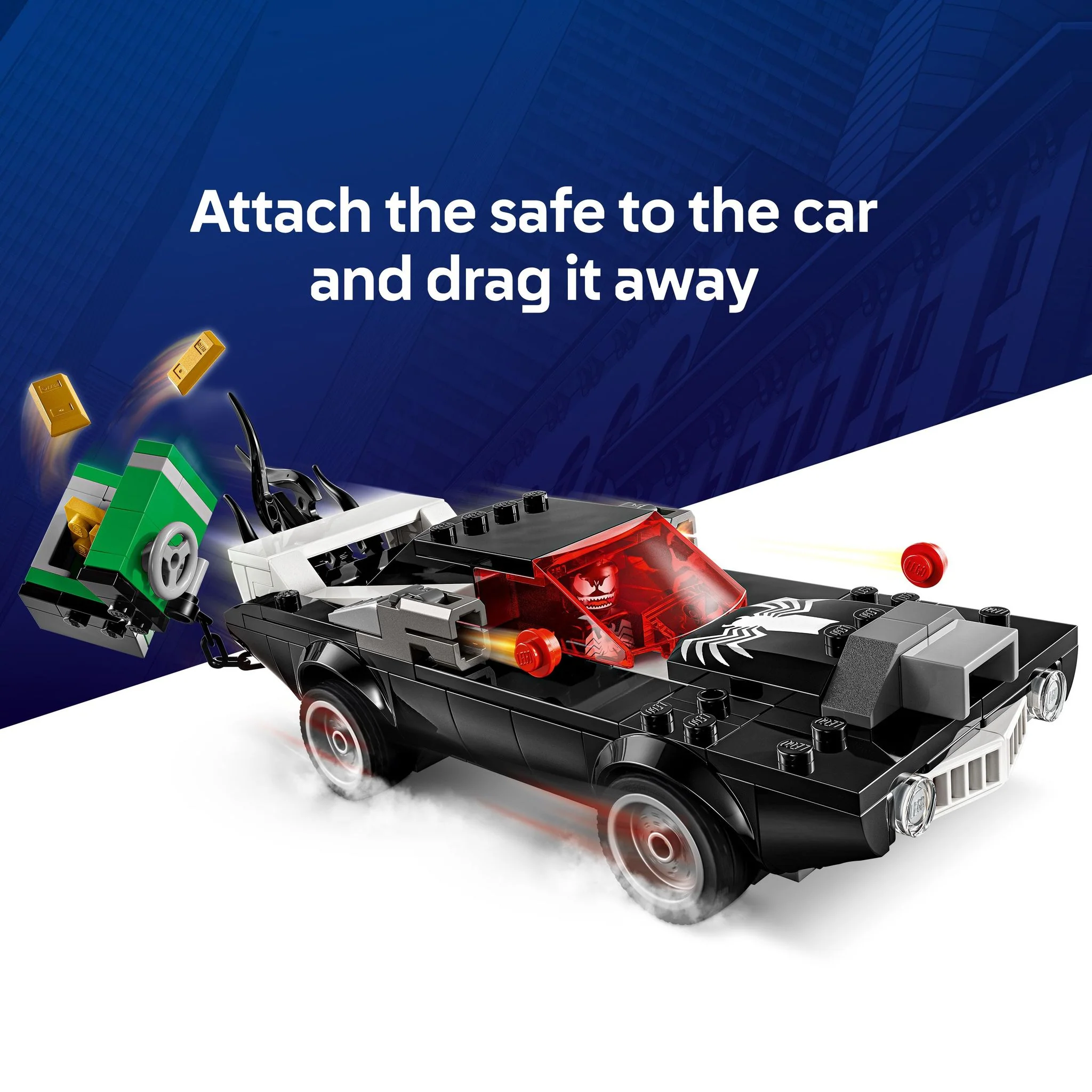 LEGO 76309 Super Heroes Spider-Man vs. Venom Muscle Car