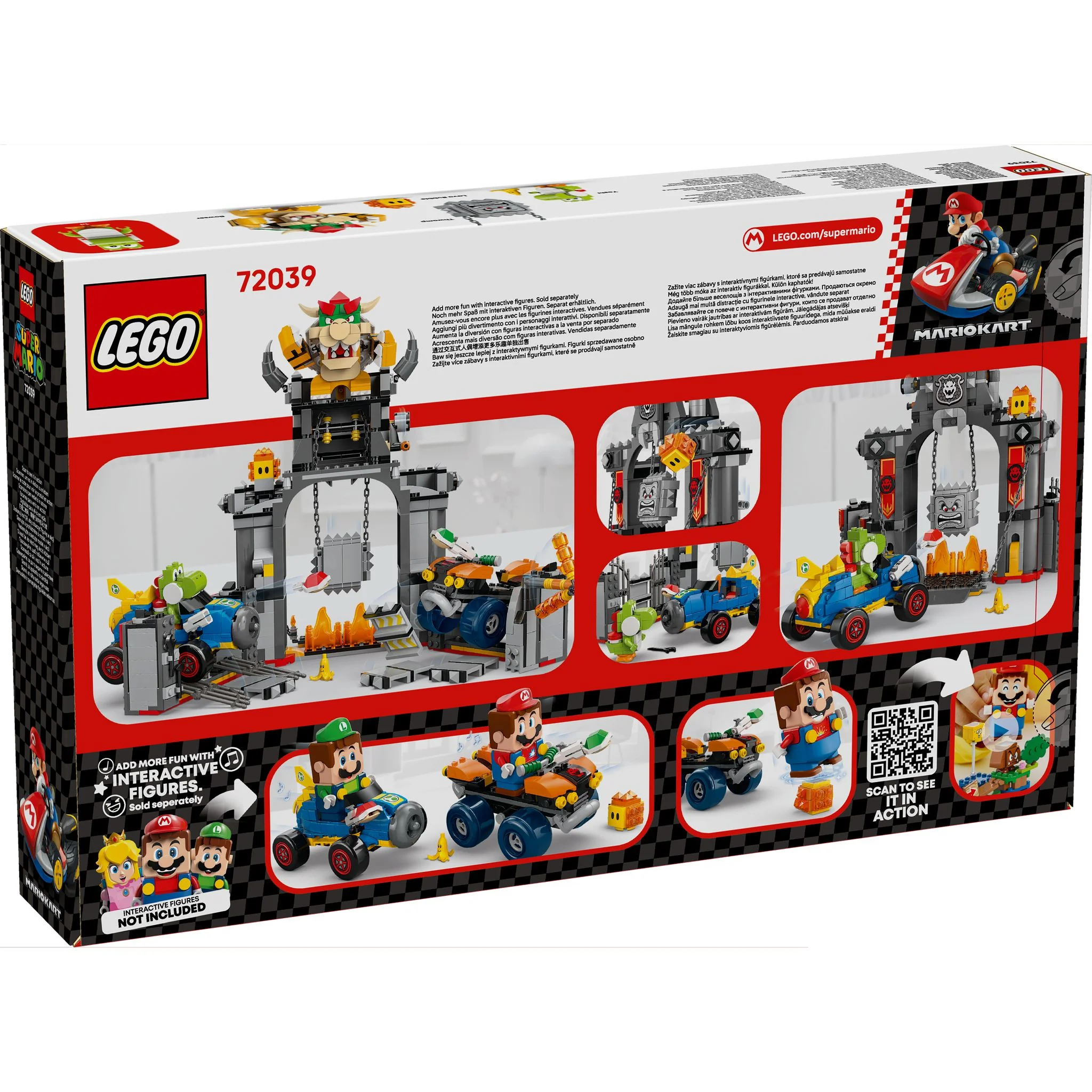 LEGO 72039 Super Mario: Mario Kart – Bowser's Castle