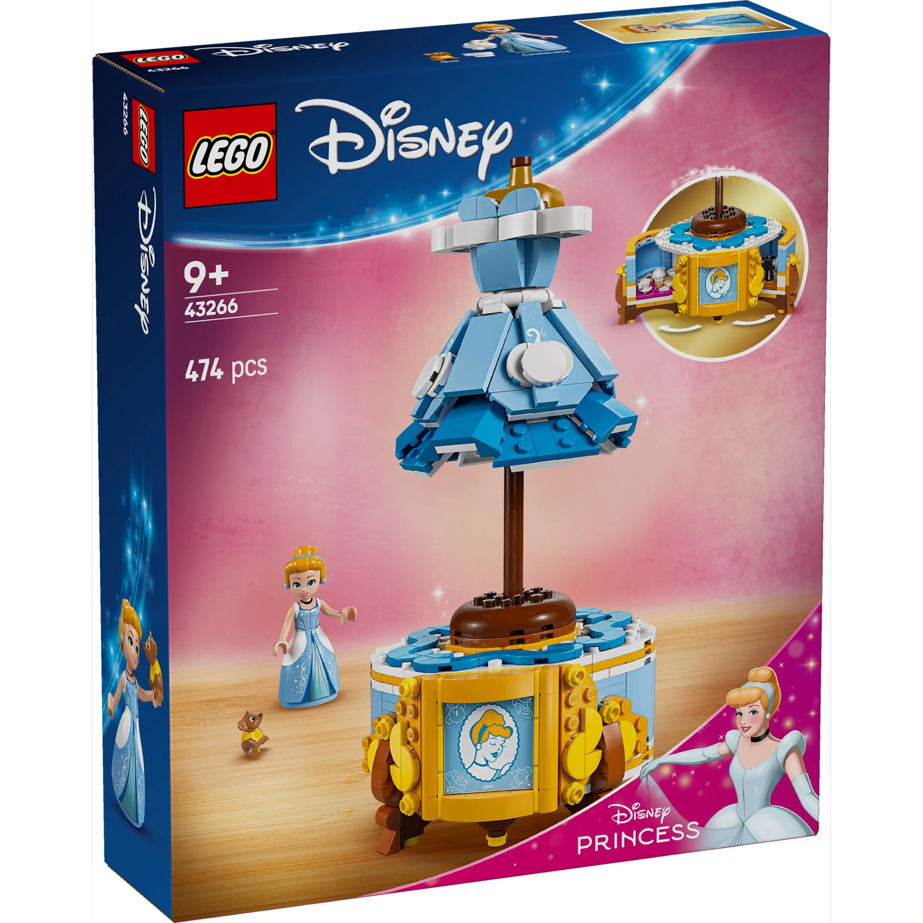 LEGO 43266 Disney Princess Cinderella's Dress