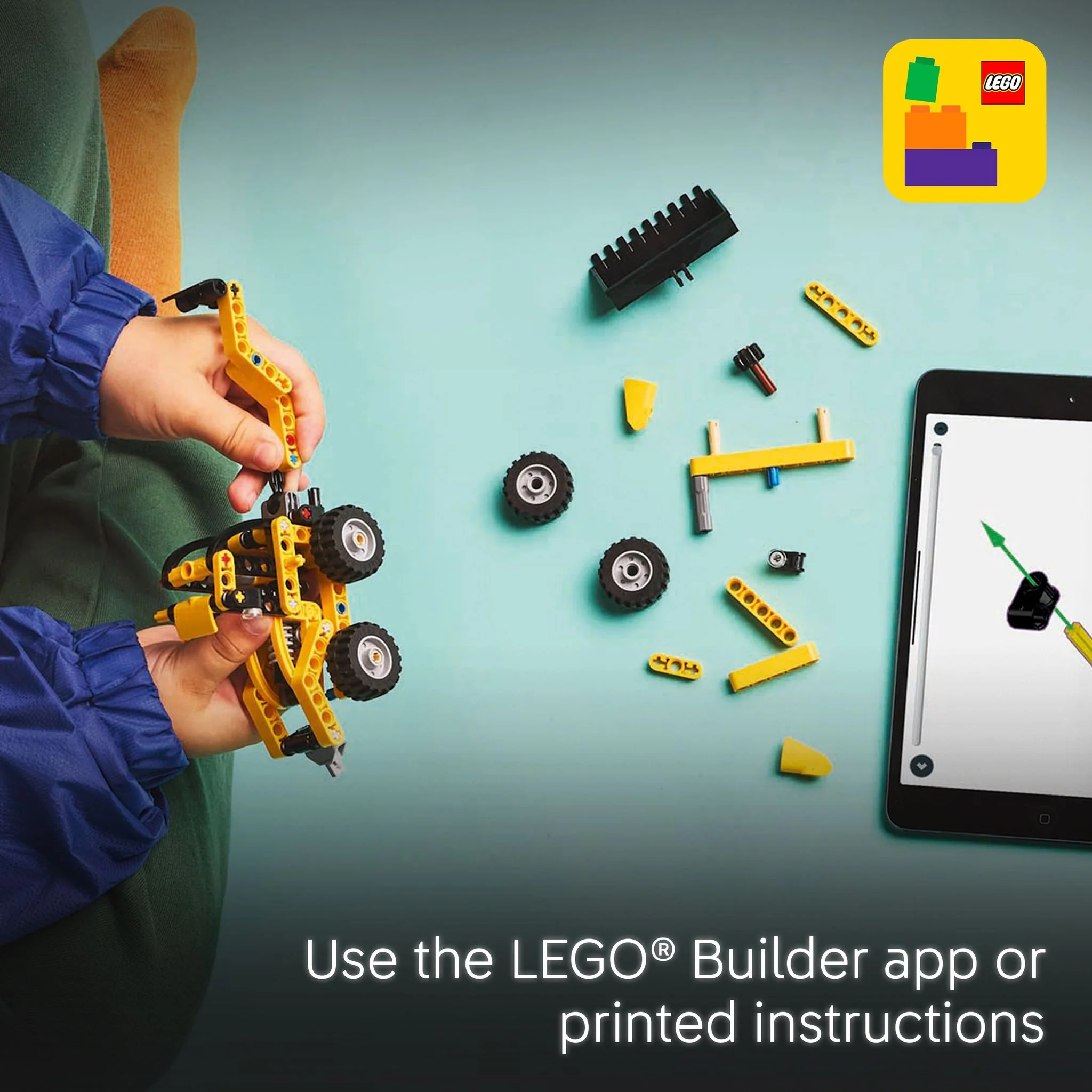 LEGO 42197 Technic Backhoe Loader