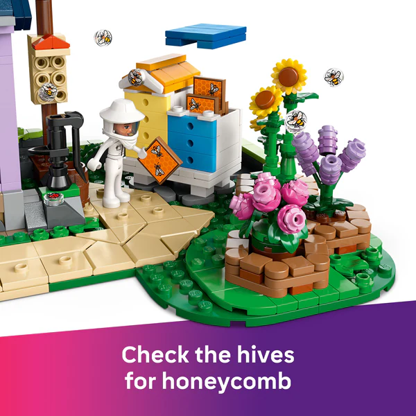 LEGO 42669 Friends Beekeepers' House and Flower Garden
