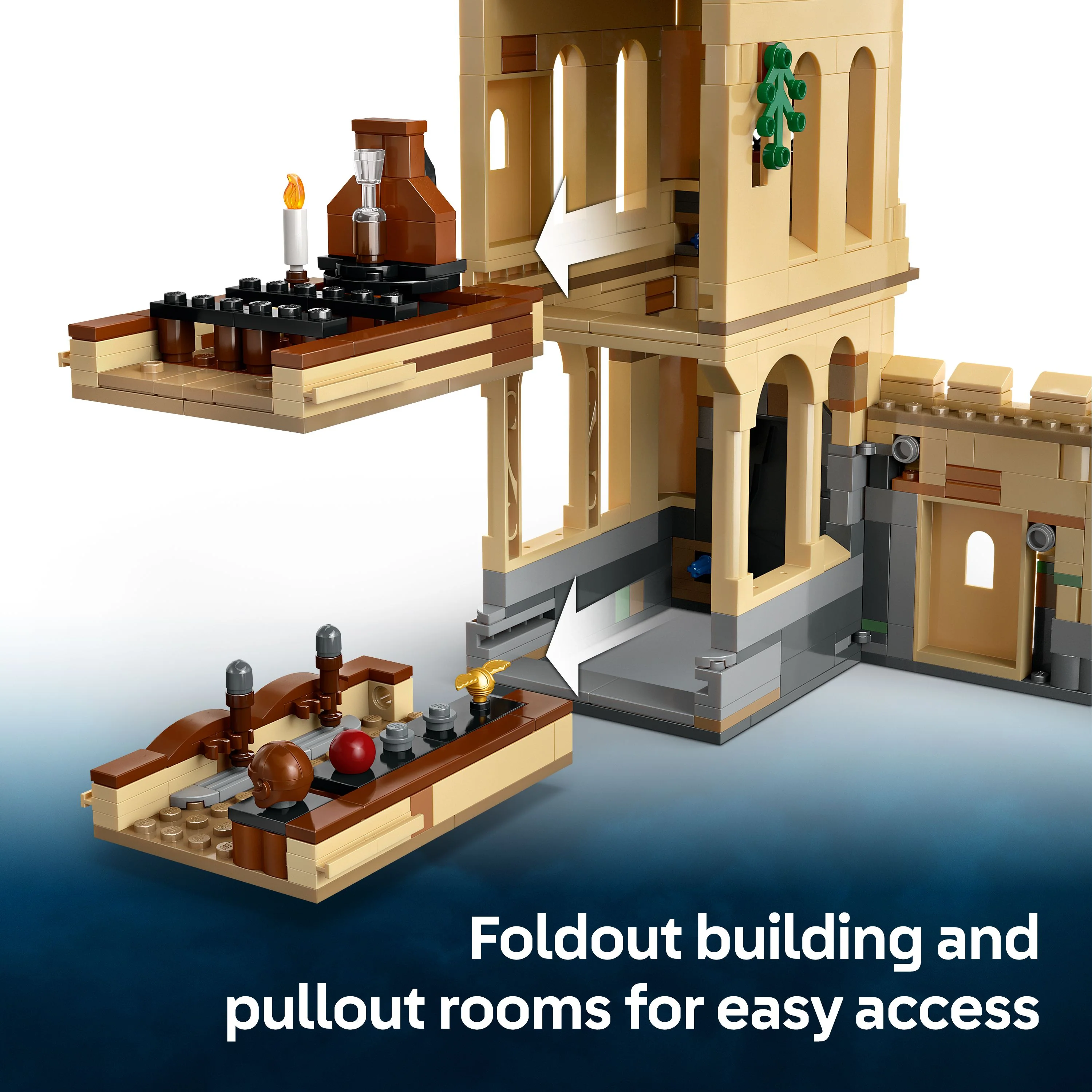 LEGO 76447 Harry Potter Hogwarts Castle: Flying Lessons