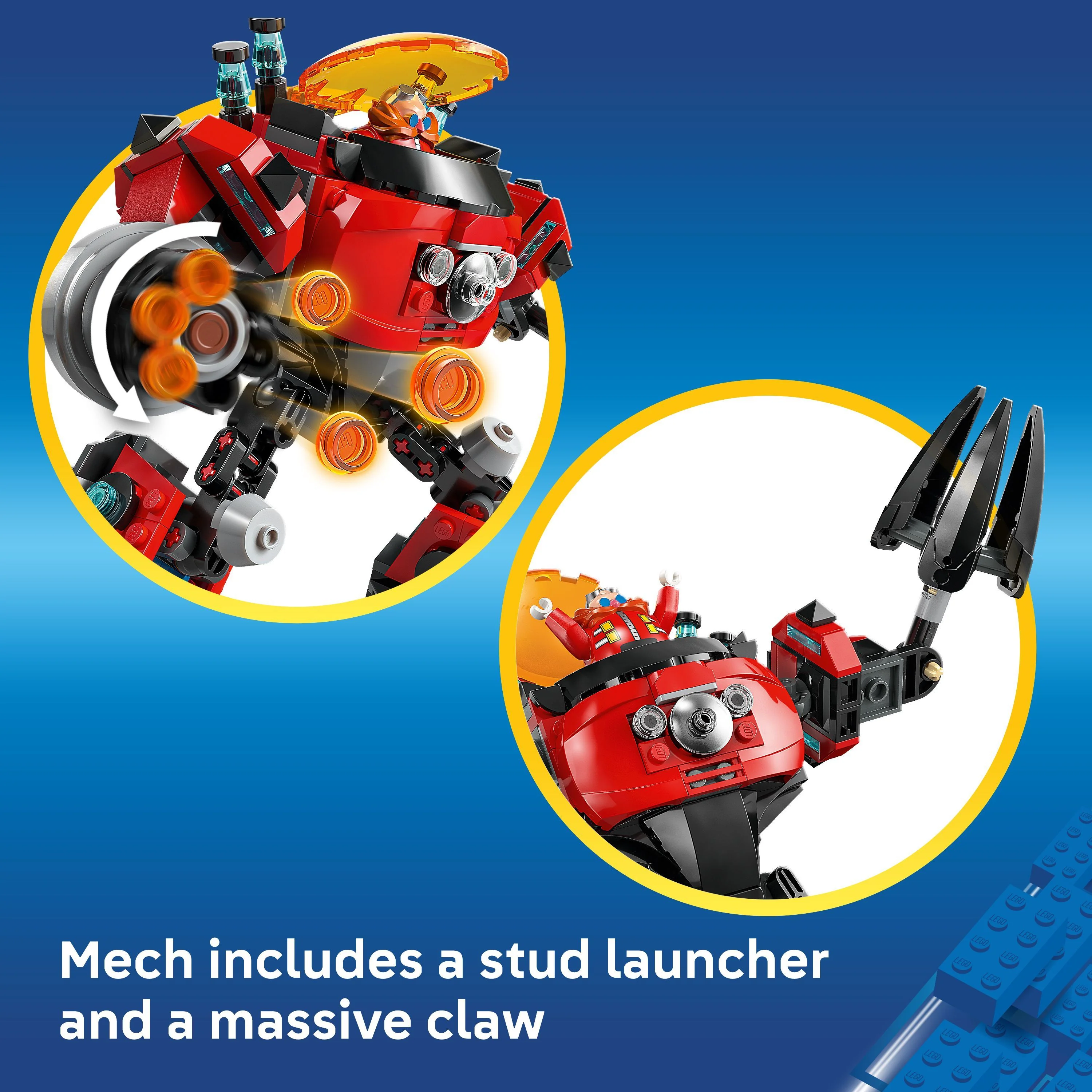 LEGO 77005 Sonic The Hedgehog Knuckles vs. Dr. Eggman Egg Crusher Mech