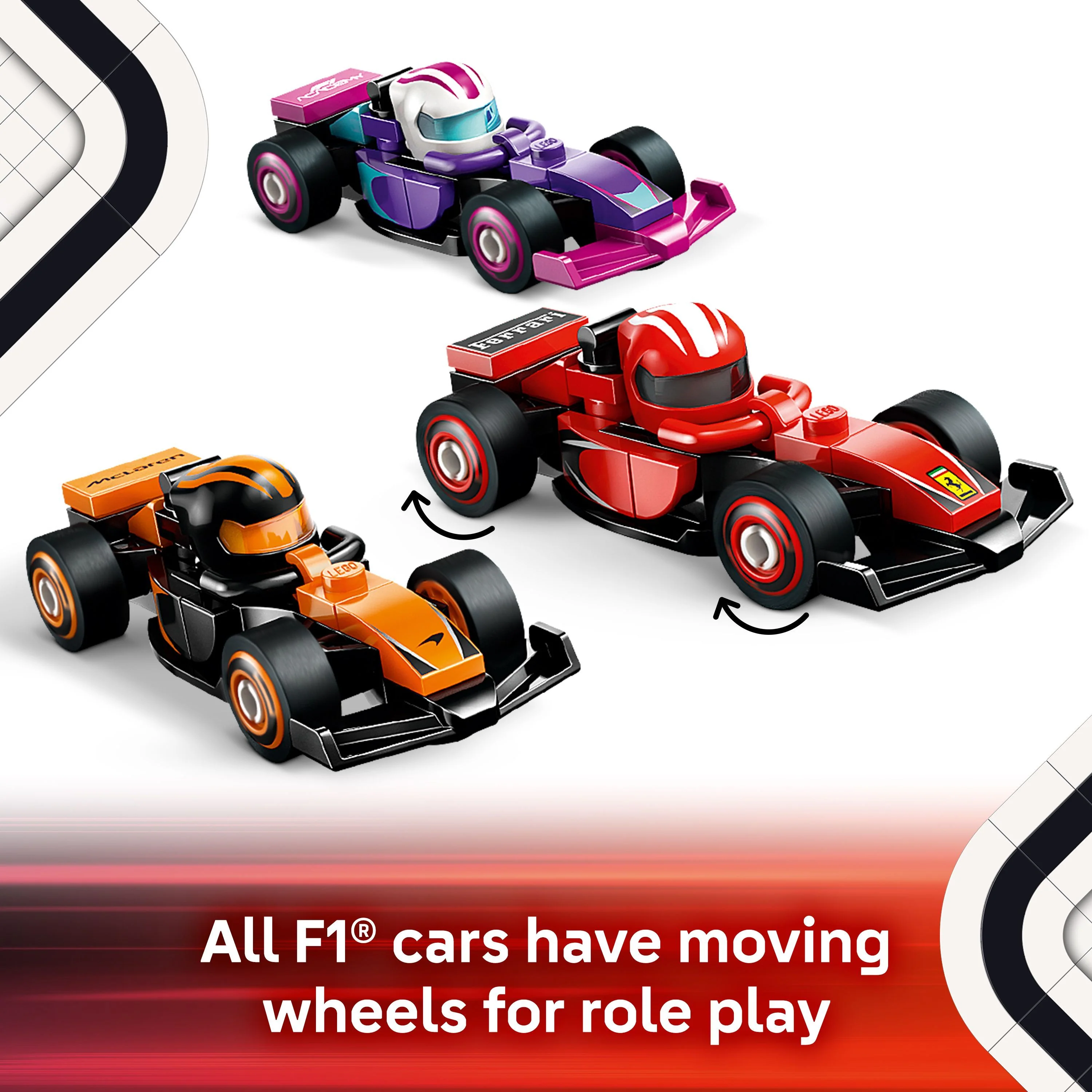LEGO 71049 F1 Collectible Race Cars