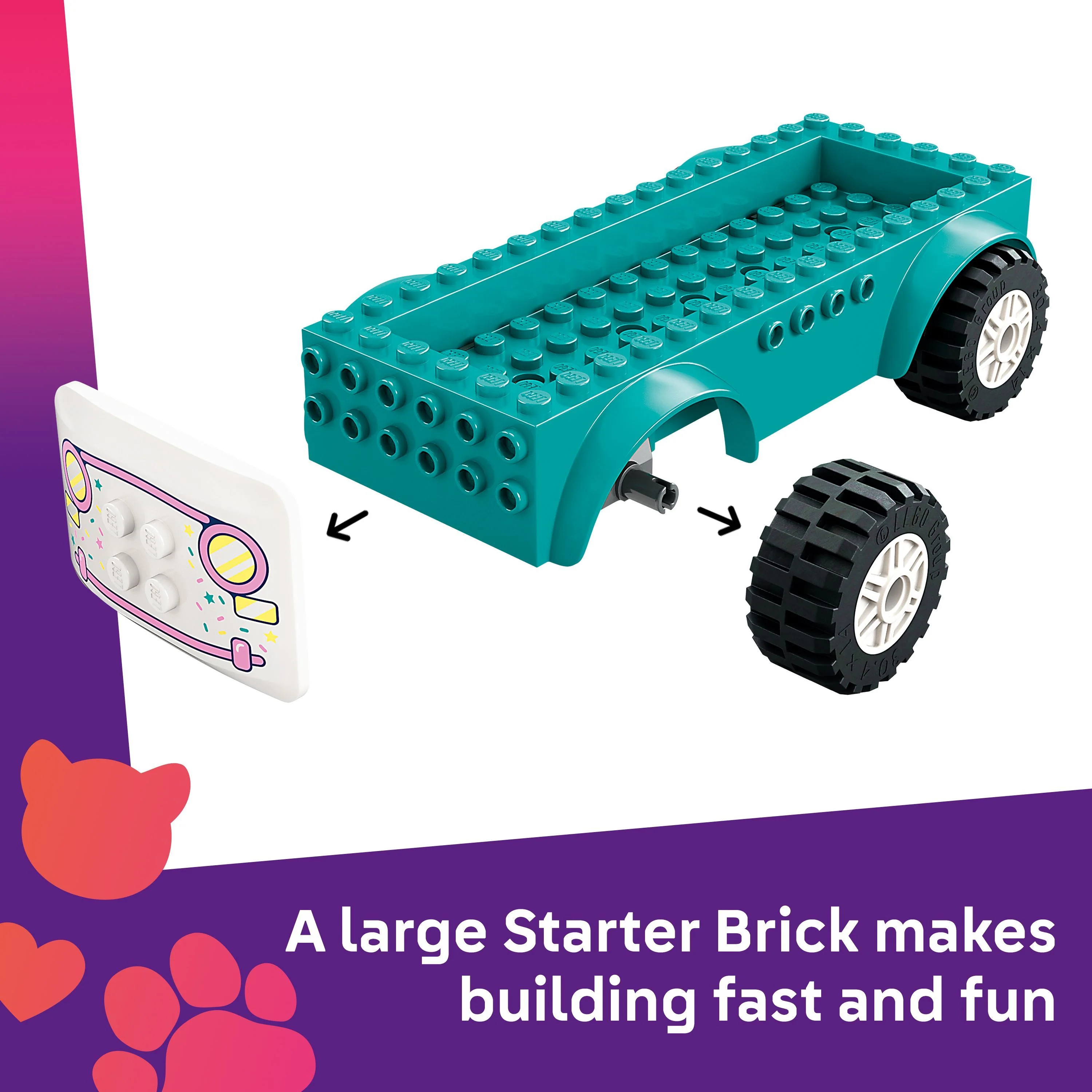 LEGO 42644 Friends Heartlake City Ice Cream Van
