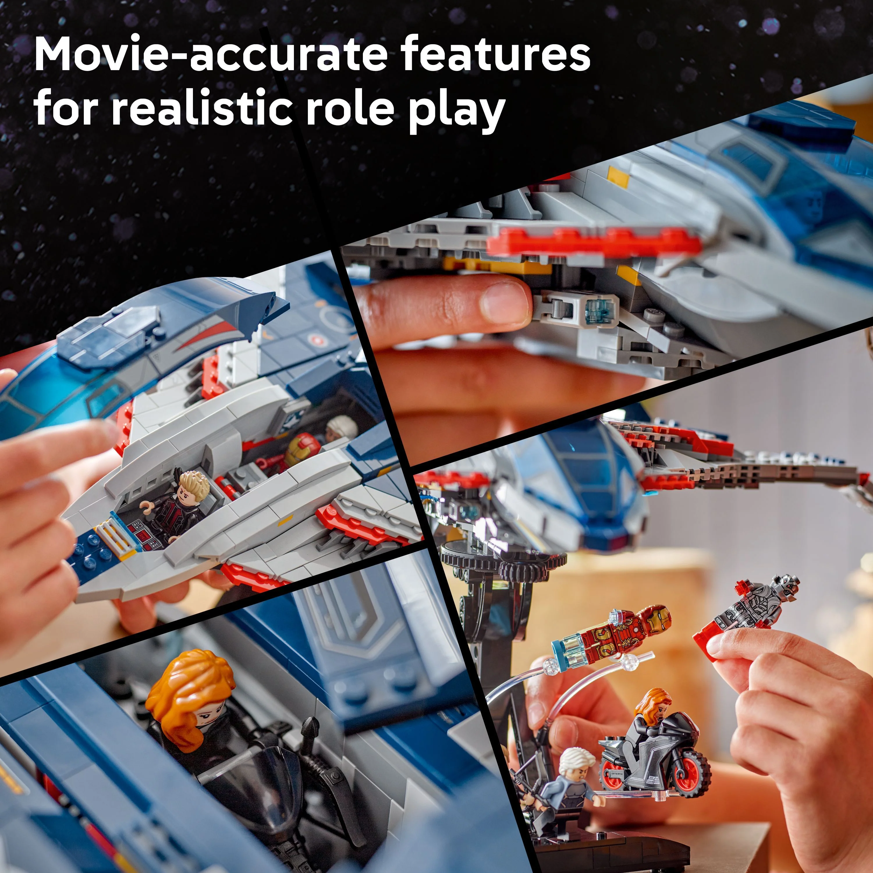 LEGO 76325 Marvel Avengers: Age of Ultron Quinjet