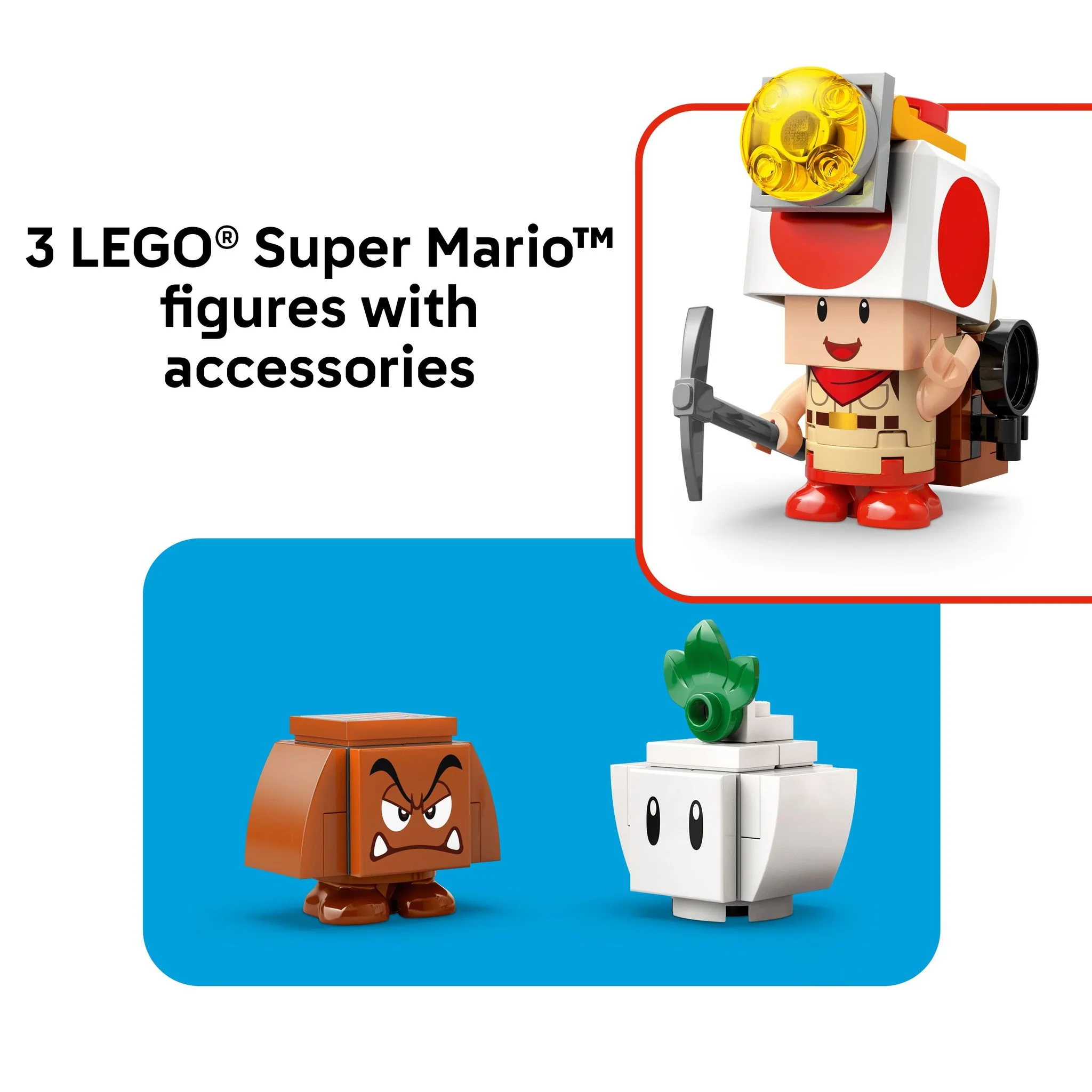 LEGO 72040 Super Mario Captain Toad's Camp