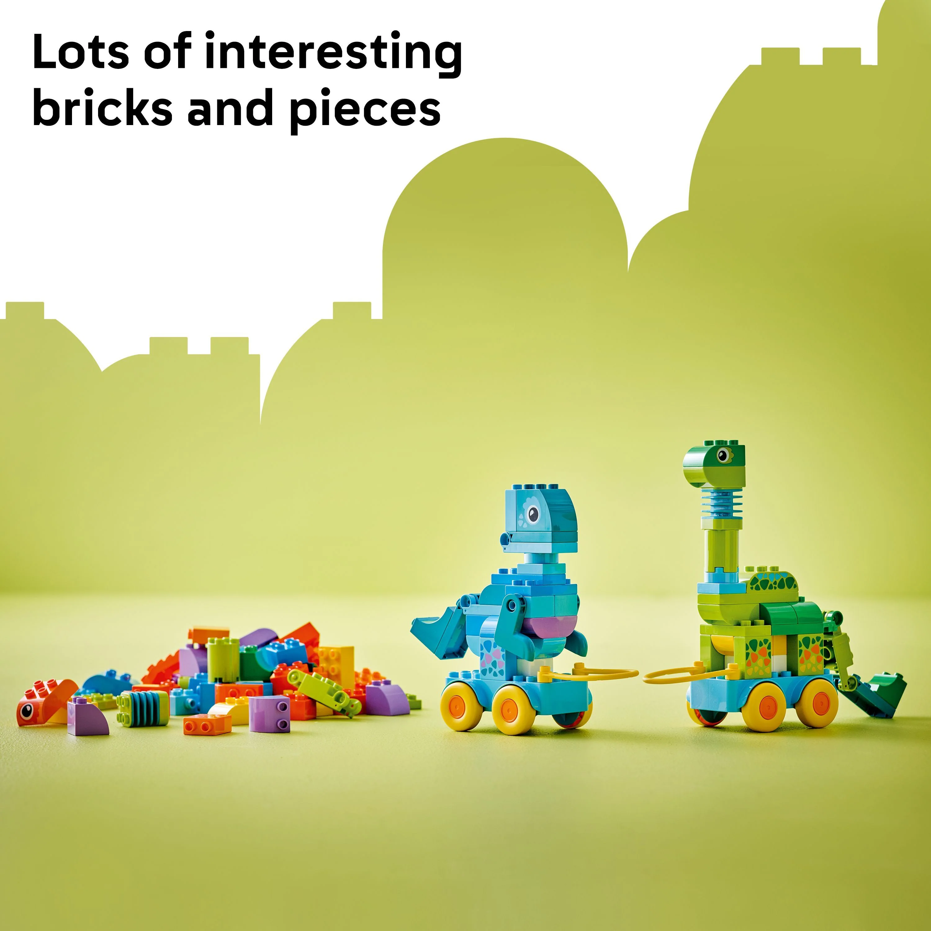 LEGO 10451 DUPLO Town 3in1 Dinosaurs on Wheels