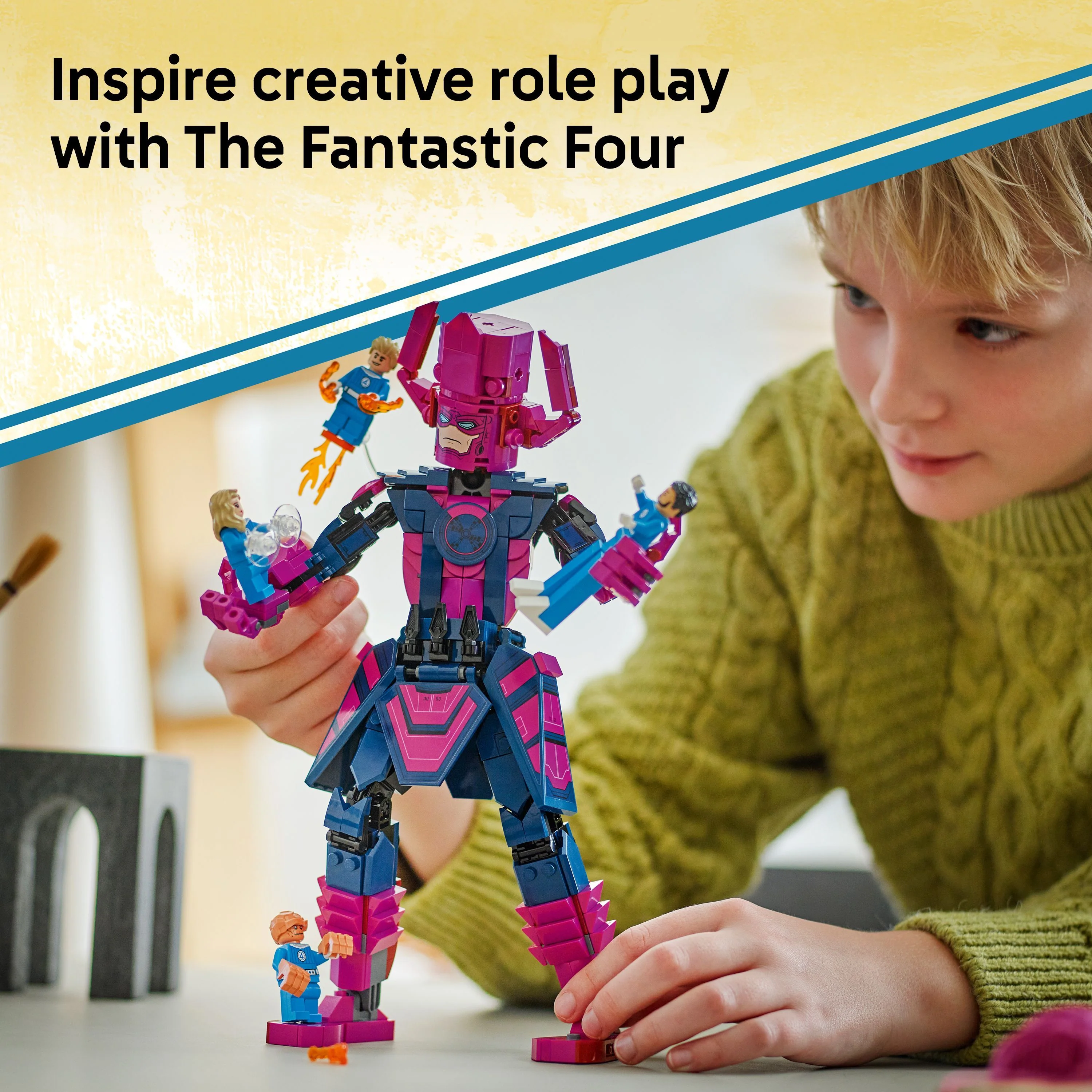 LEGO 76316 Marvel Fantastic Four vs. Galactus Construction Figure