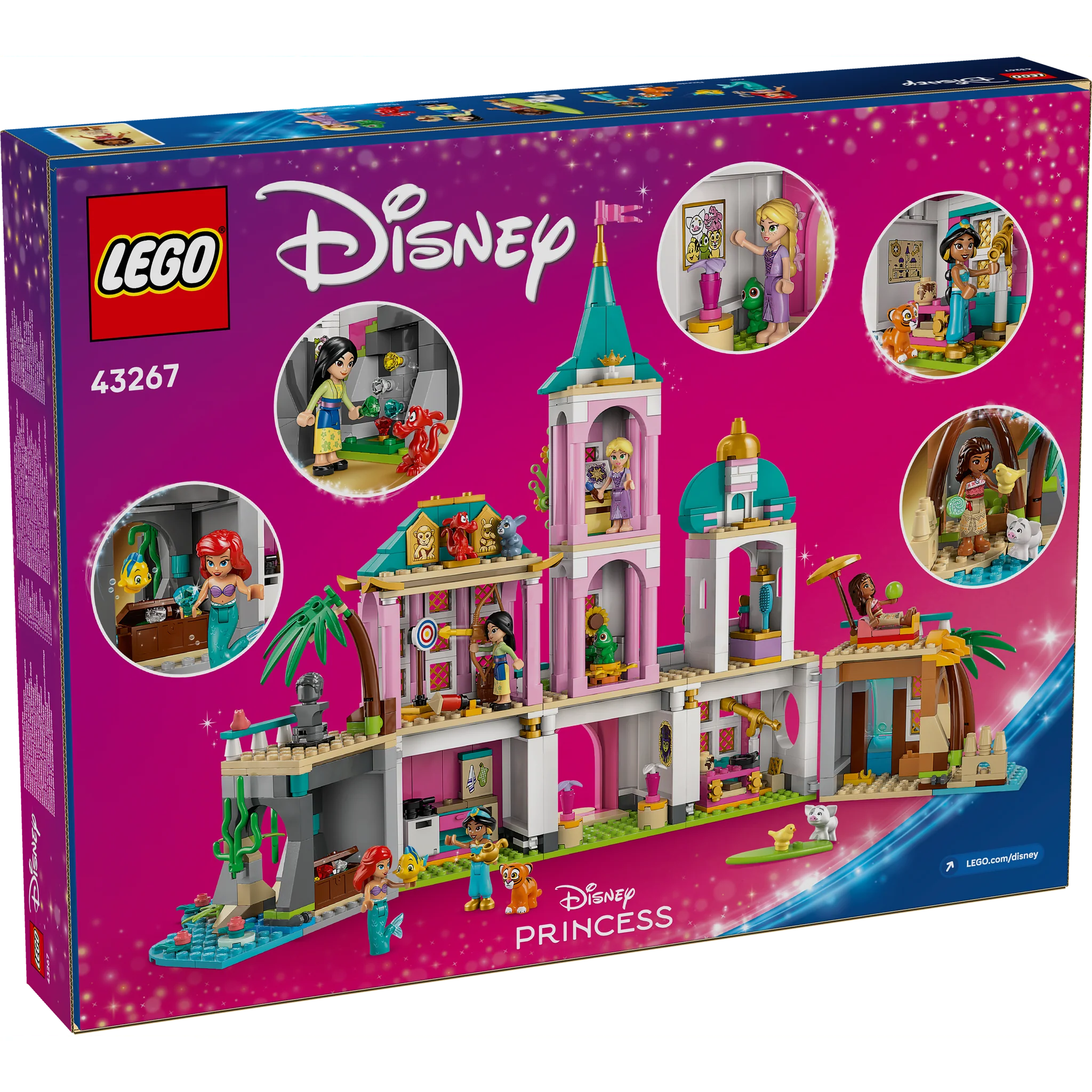 LEGO 43267 Disney Princess Princess Castle & Royal Pets