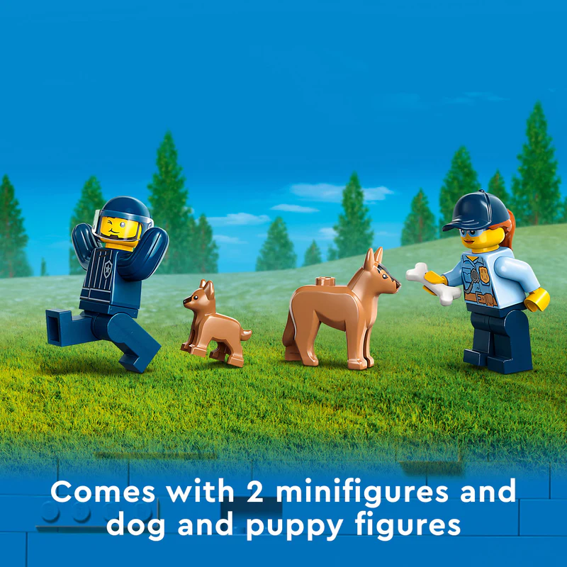 LEGO 60369 City Mobile Police Dog Training