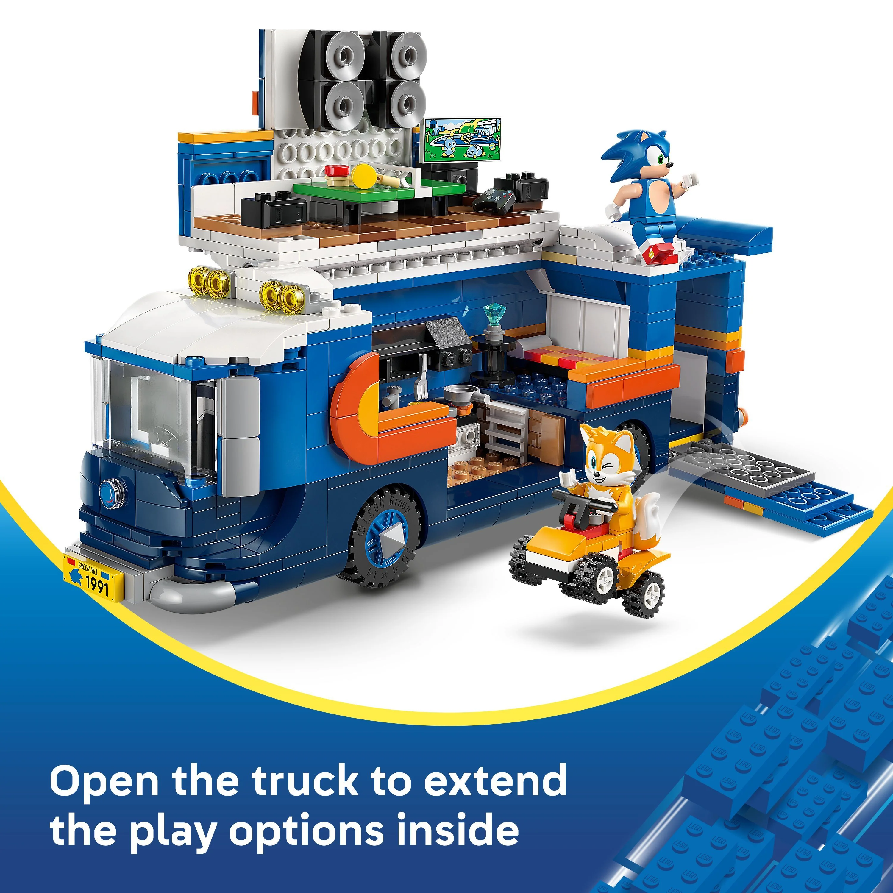 LEGO 77006 Sonic The Hedgehog Team Sonic Command Truck